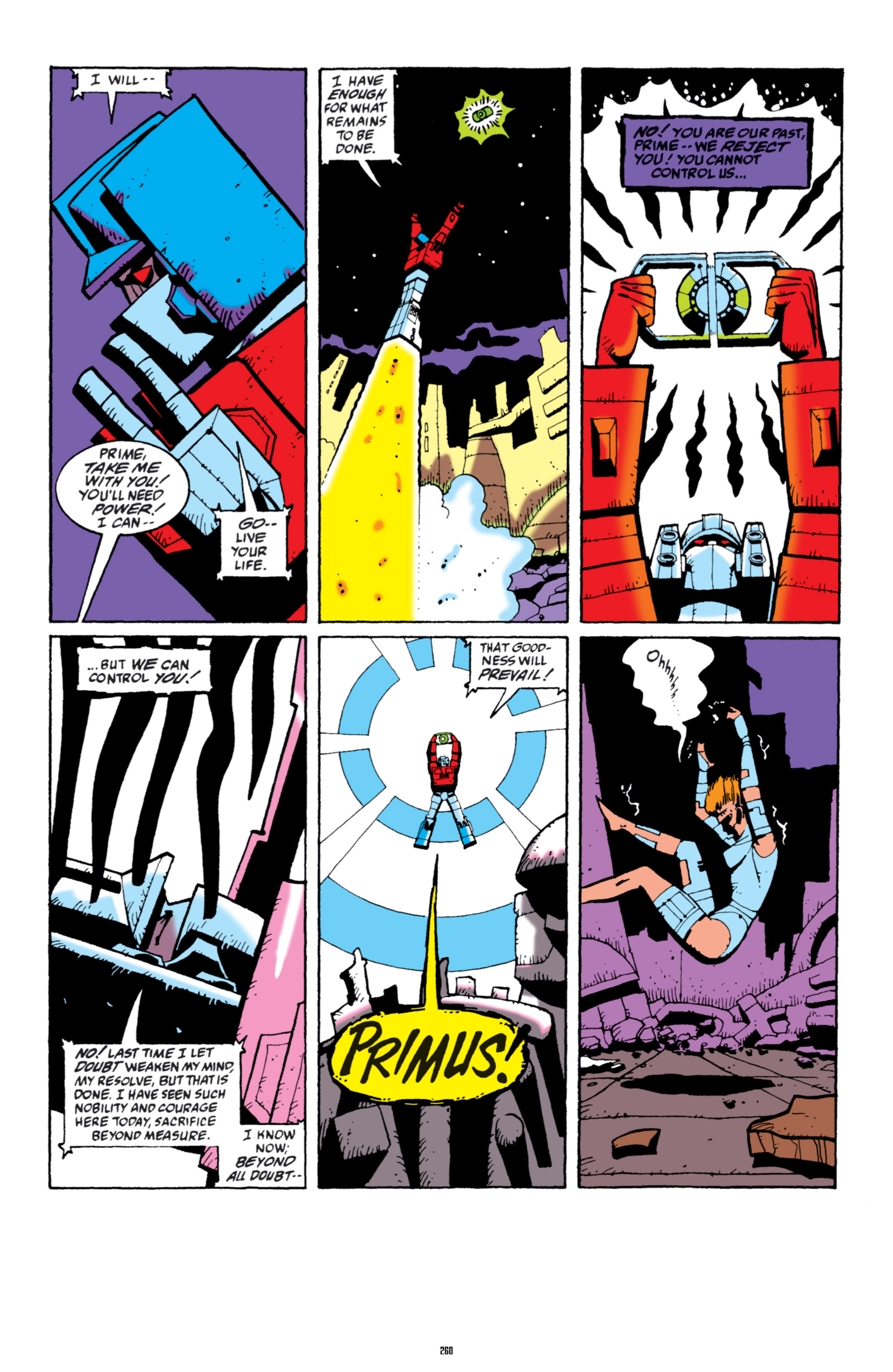 Read online The Transformers Classics comic -  Issue # TPB 6 - 257