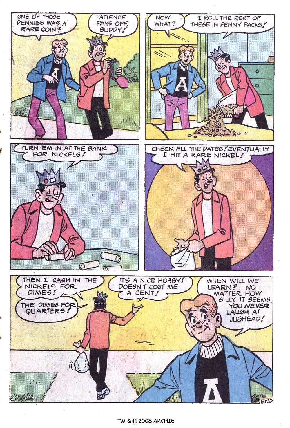 Read online Jughead (1965) comic -  Issue #272 - 17