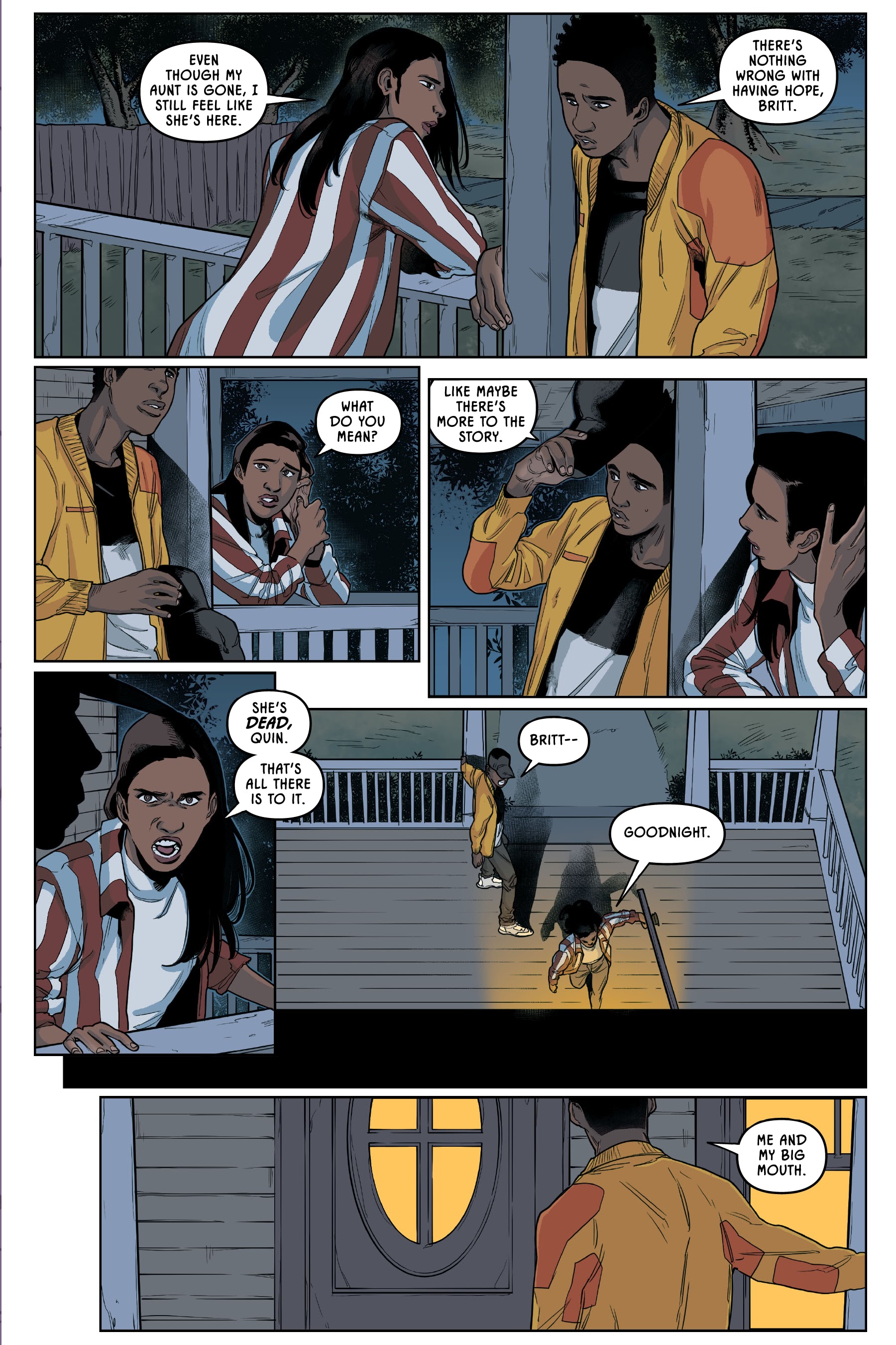 Read online Quincredible: The Hero Within comic -  Issue # TPB - 30