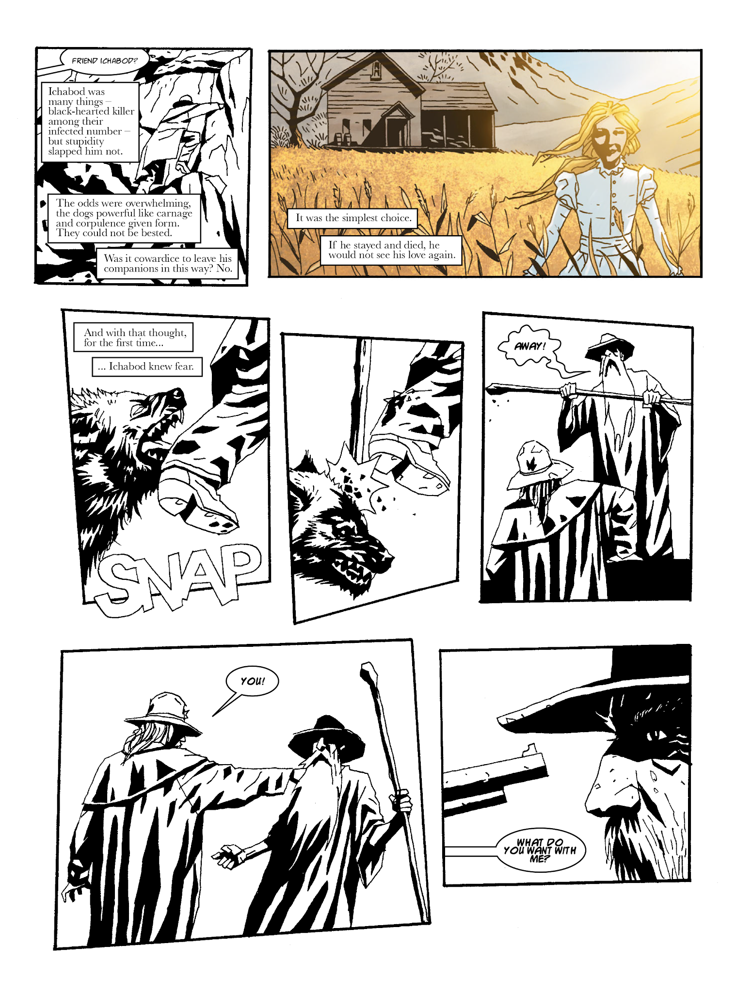 Read online The Grievous Journey of Ichabod Azrael (and the DEAD LEFT in His WAKE) comic -  Issue # TPB - 52