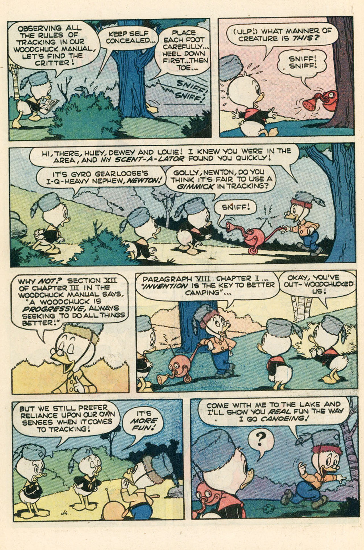 Read online Huey, Dewey, and Louie Junior Woodchucks comic -  Issue #80 - 26