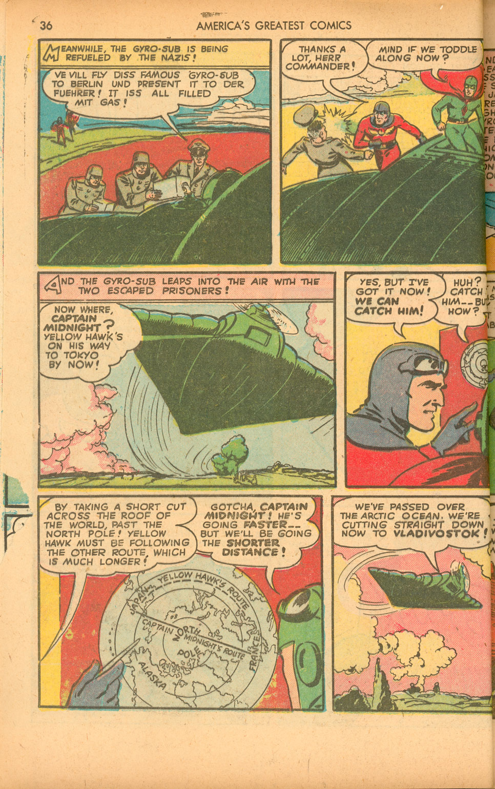 Read online America's Greatest Comics comic -  Issue #8 - 36