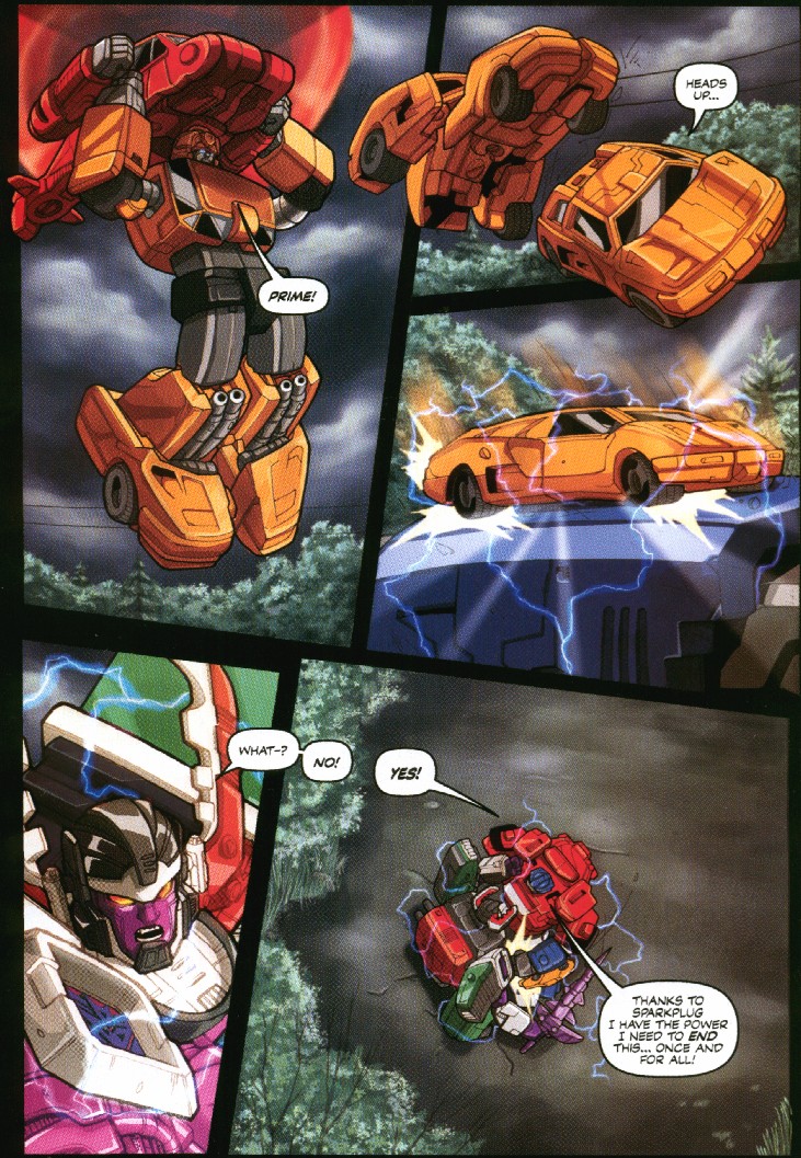 Read online Transformers Armada comic -  Issue #7 - 22