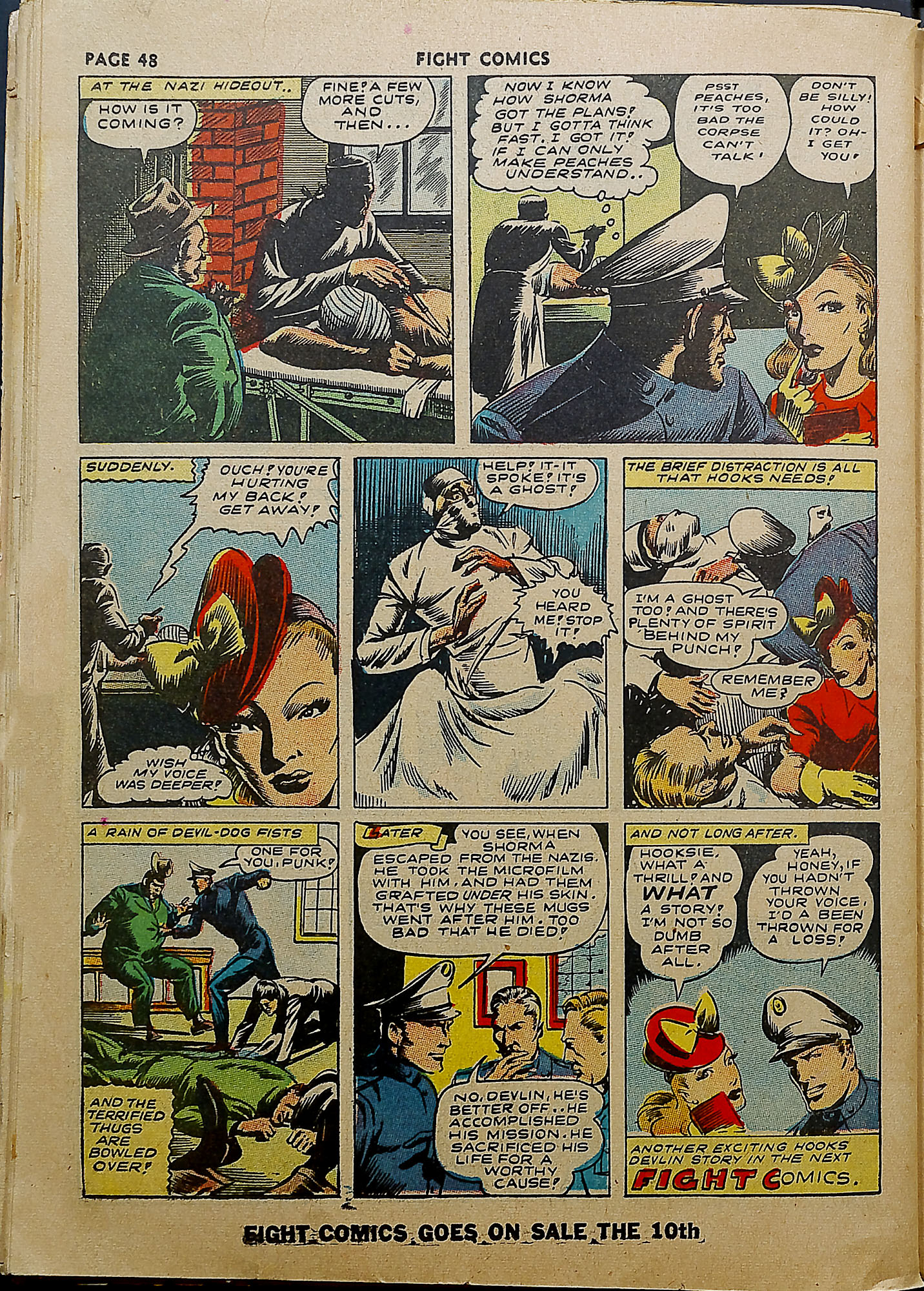 Read online Fight Comics comic -  Issue #25 - 50