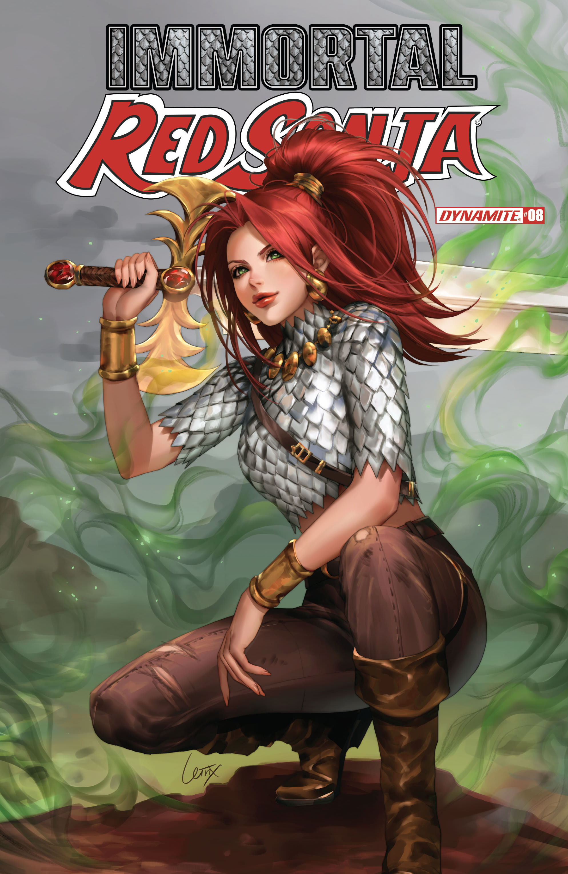 Read online Immortal Red Sonja comic -  Issue #8 - 1