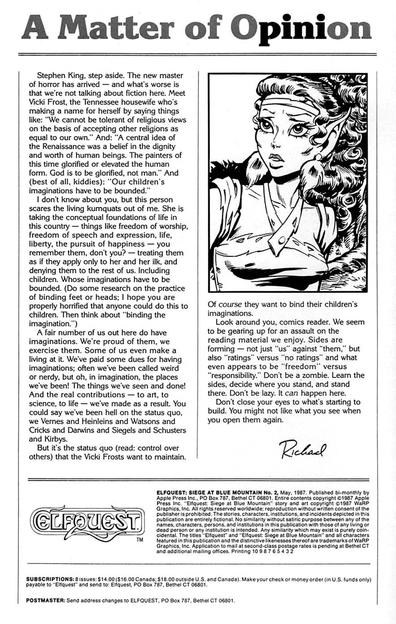 Read online ElfQuest: Siege at Blue Mountain comic -  Issue #2 - 3