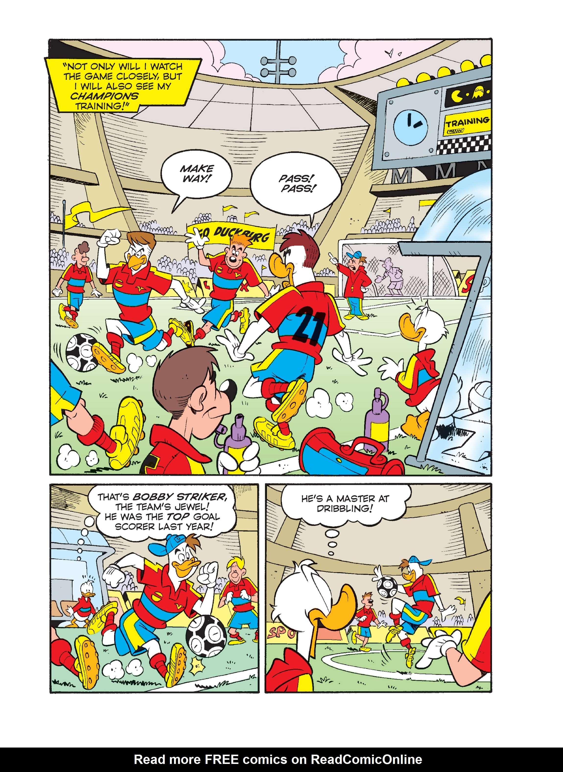 Read online Superduck and the World Champion of Soccer comic -  Issue # Full - 5