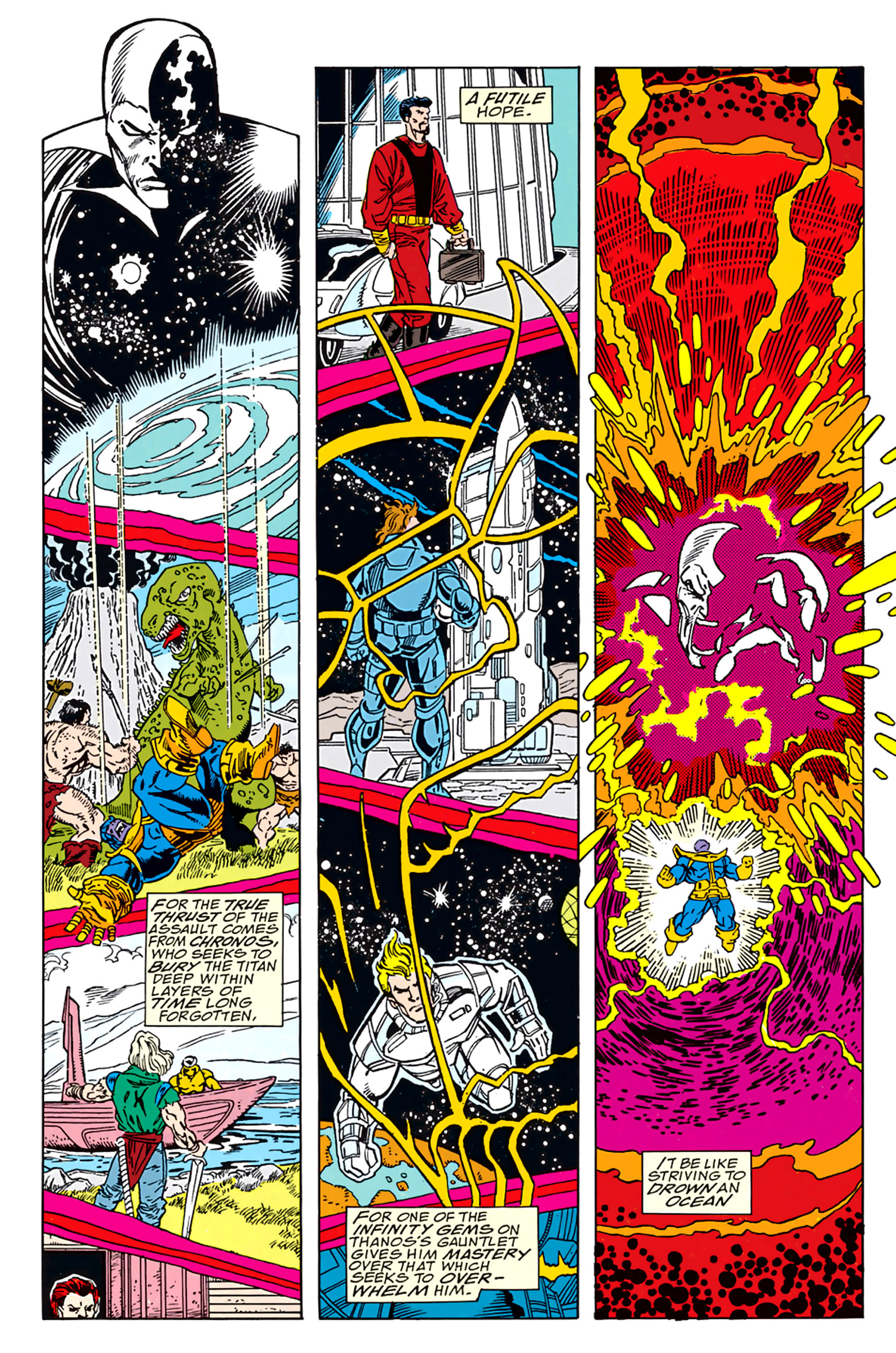 Read online Infinity Gauntlet (1991) comic -  Issue #5 - 12