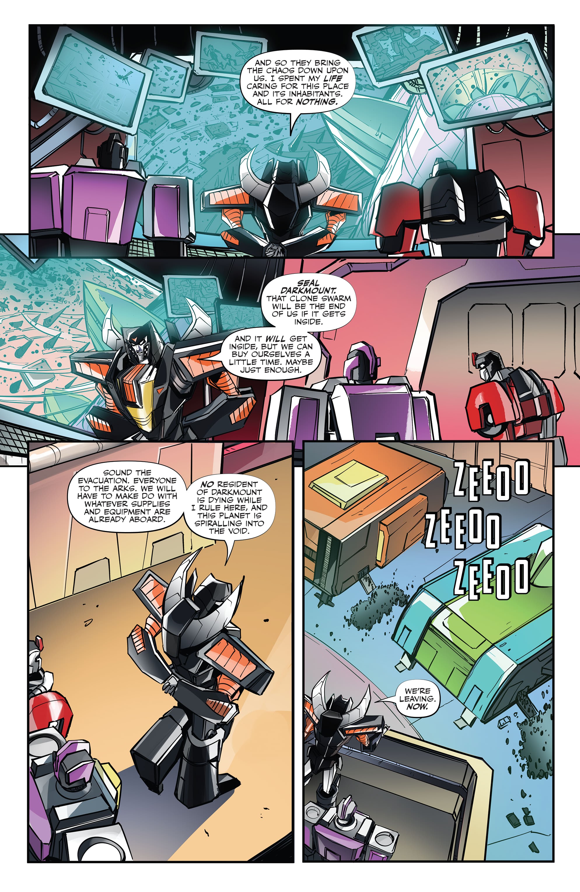Read online Transformers: Escape comic -  Issue #5 - 10