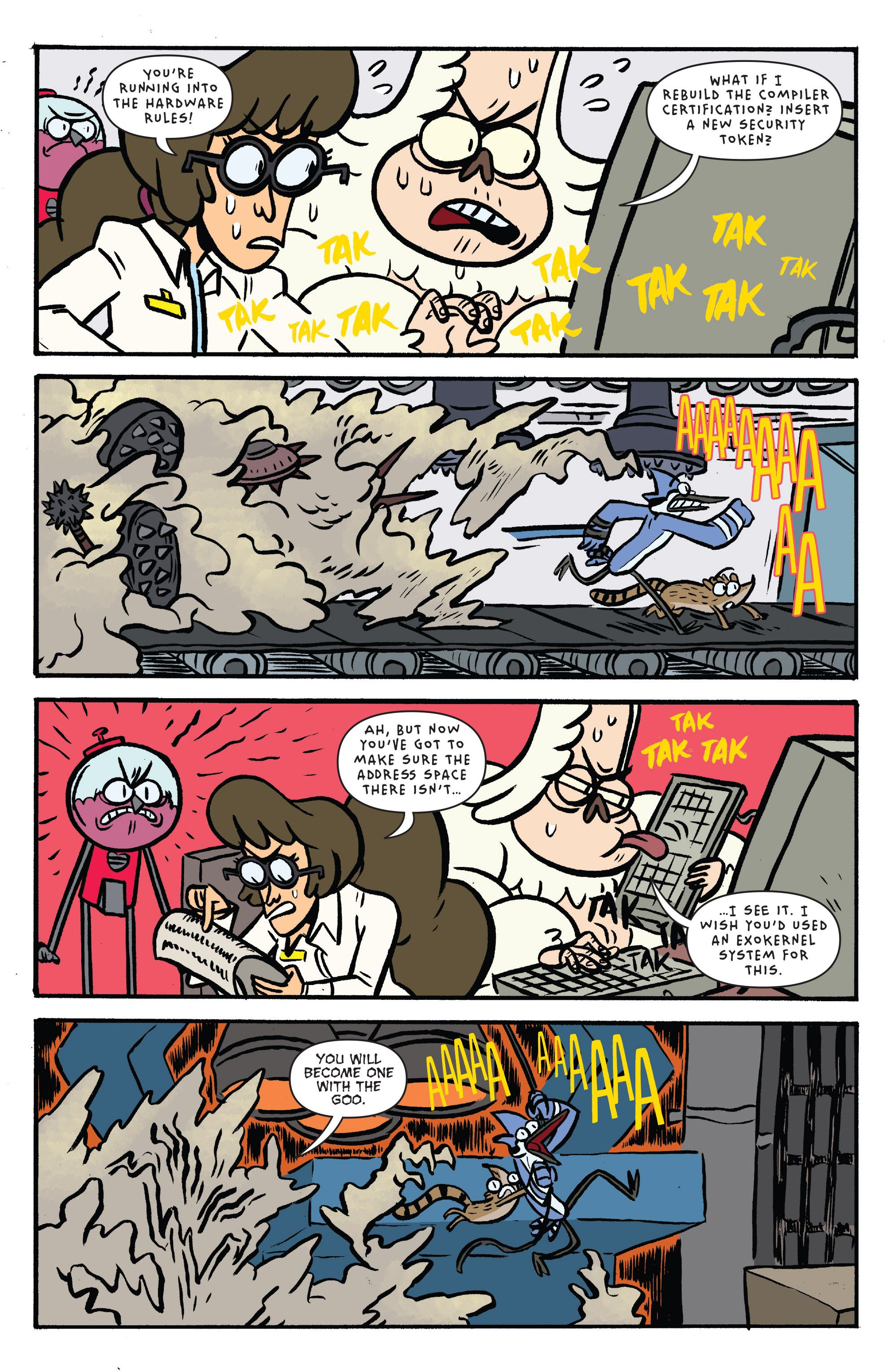 Read online Regular Show comic -  Issue #21 - 13