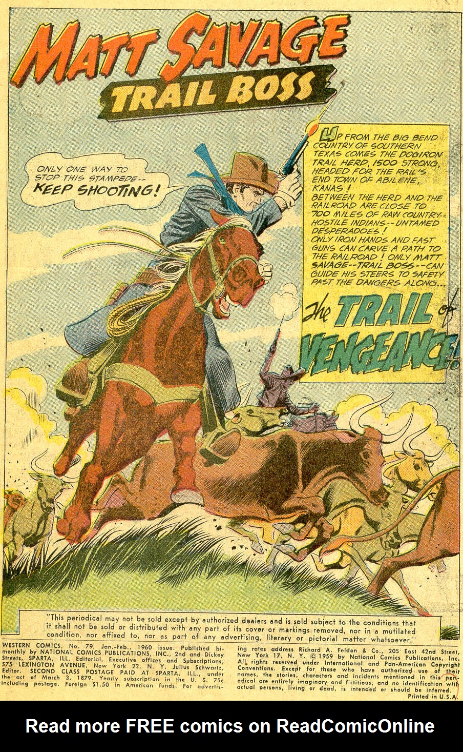 Read online Western Comics comic -  Issue #79 - 3