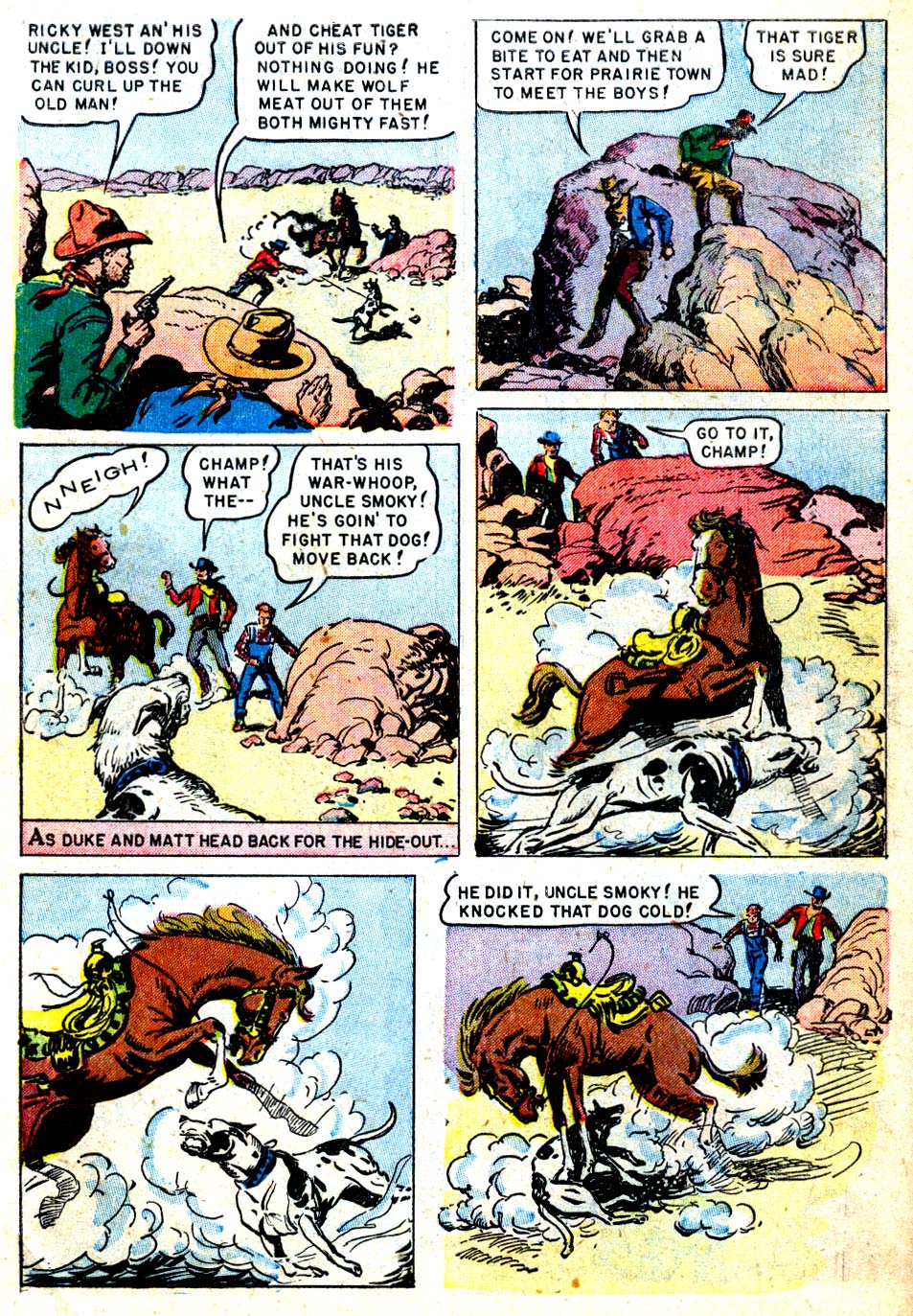 Read online Four Color Comics comic -  Issue #287 - 46