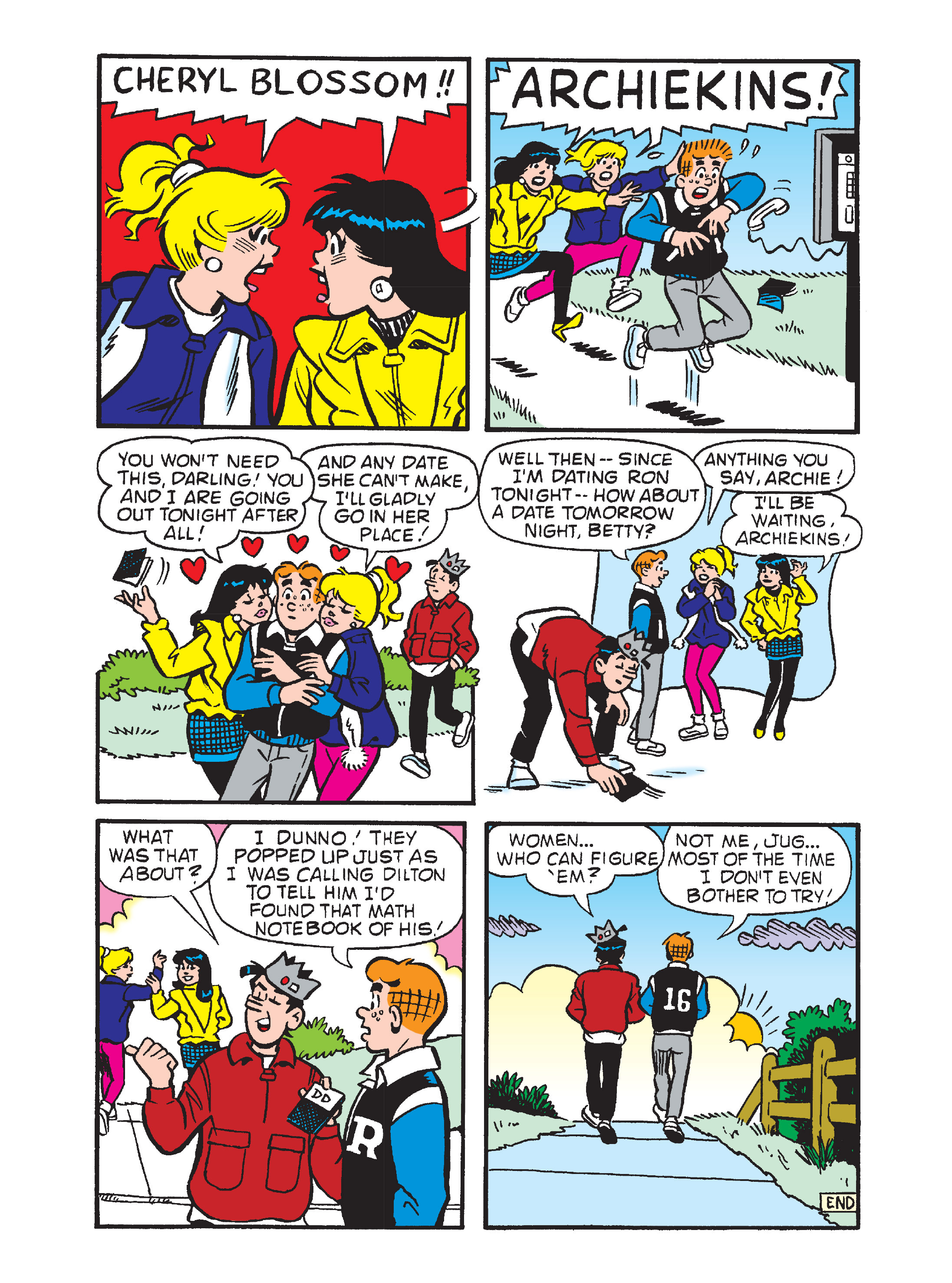 Read online Betty and Veronica Double Digest comic -  Issue #207 - 94
