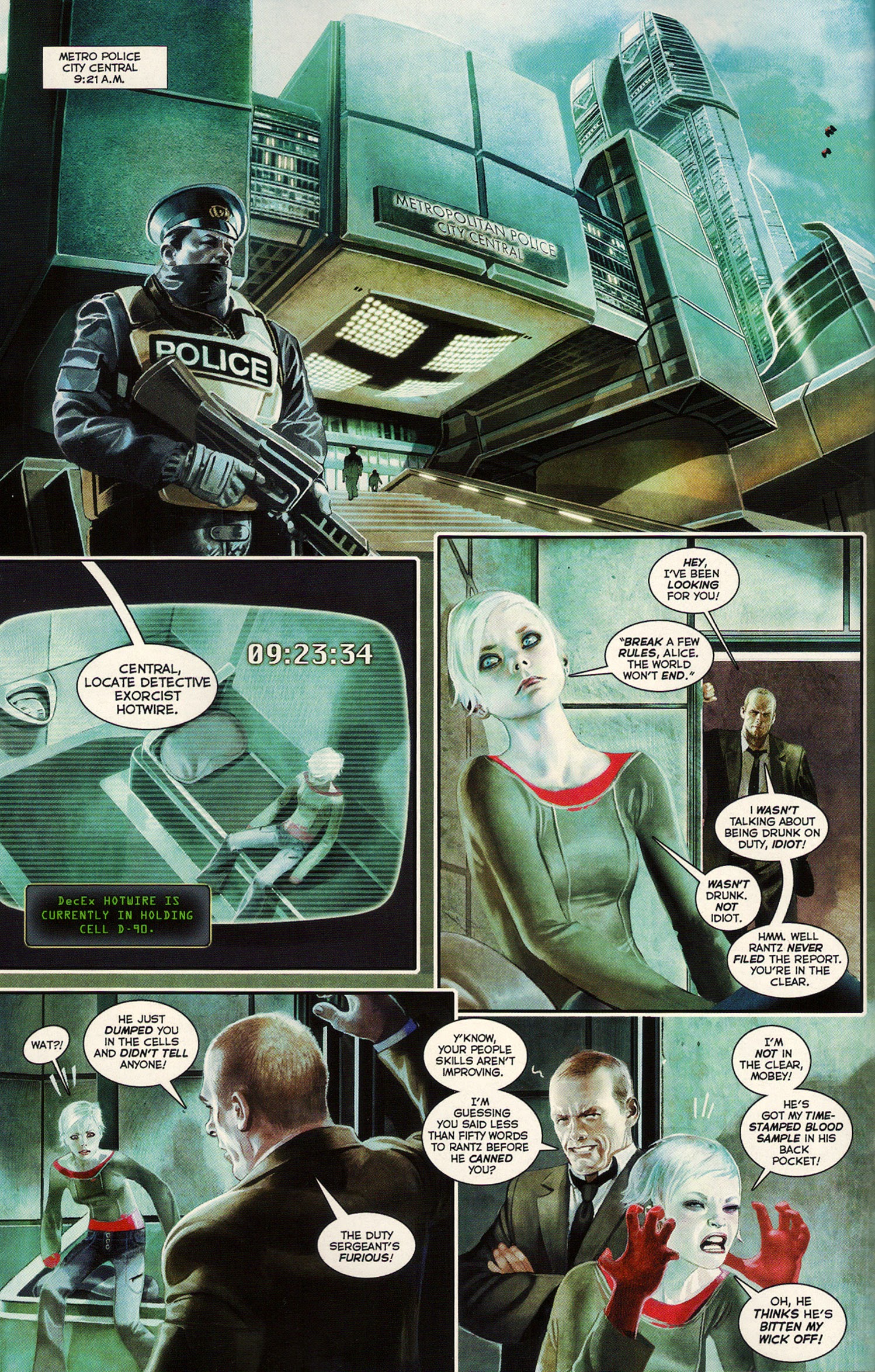 Read online Hotwire: Deep Cut comic -  Issue #2 - 8