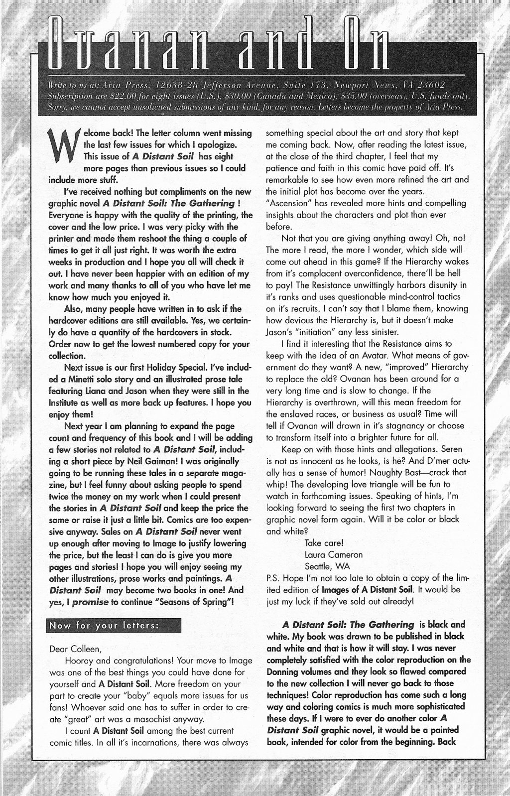 Read online A Distant Soil comic -  Issue #22 - 22