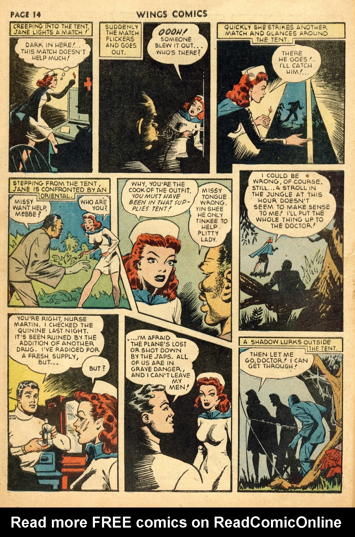 Read online Wings Comics comic -  Issue #22 - 16