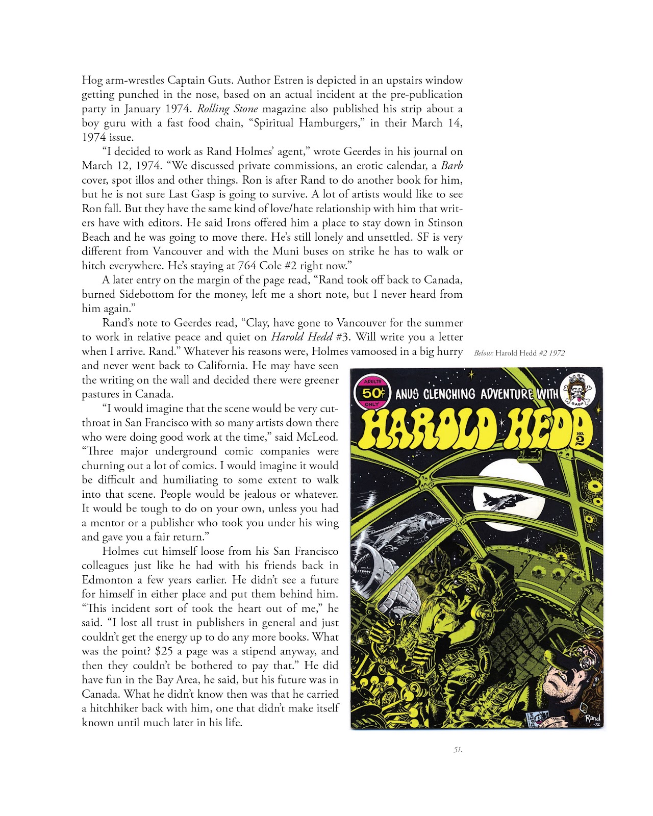 The Artist Himself: A Rand Holmes Retrospective issue TPB (Part 1) - Page 51