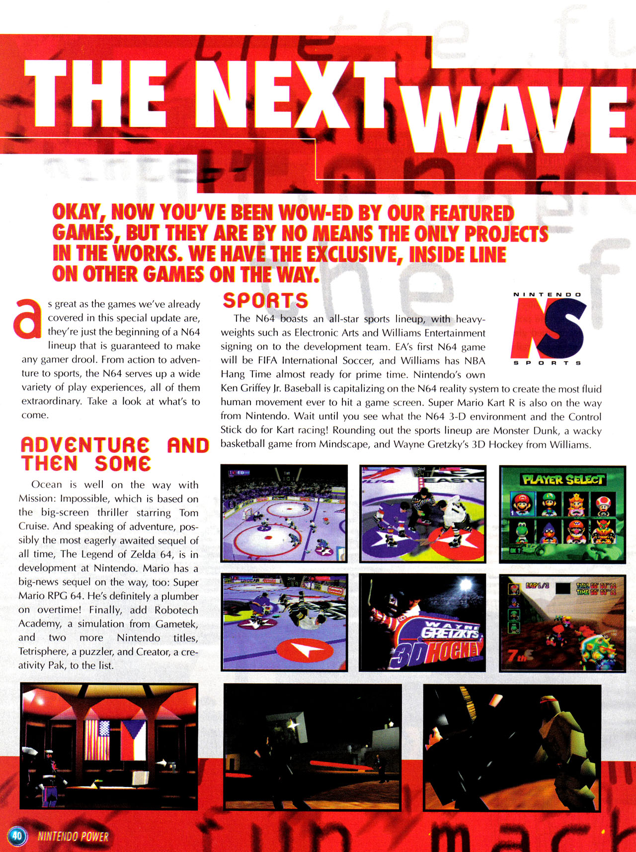 Read online Nintendo Power comic -  Issue #85 - 41