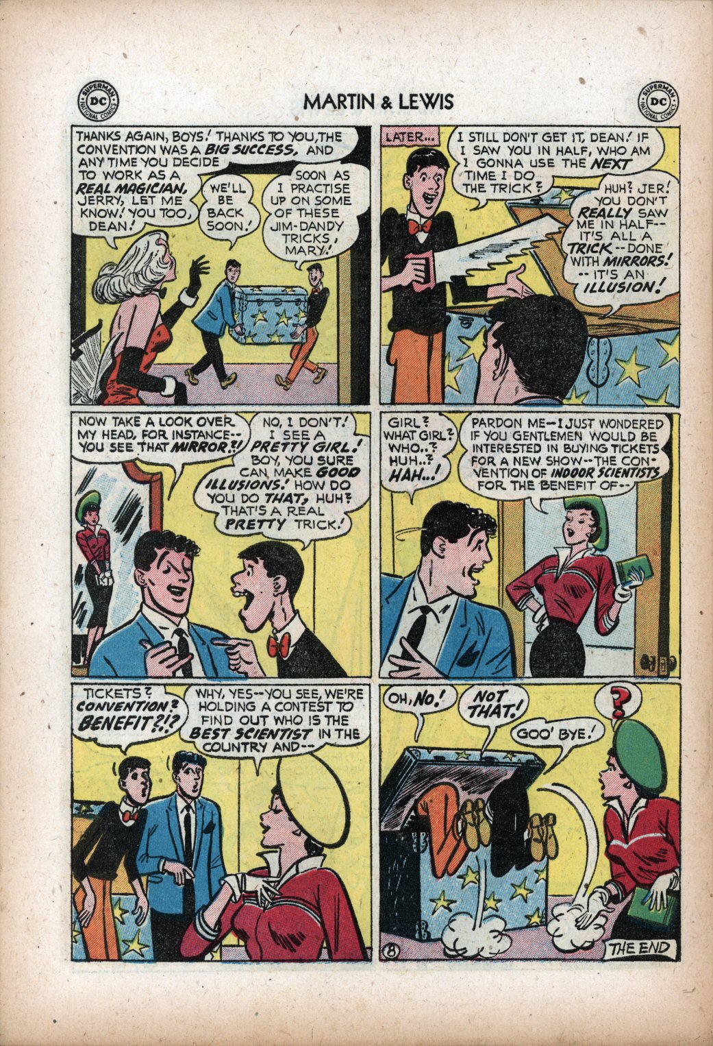 Read online The Adventures of Dean Martin and Jerry Lewis comic -  Issue #30 - 30