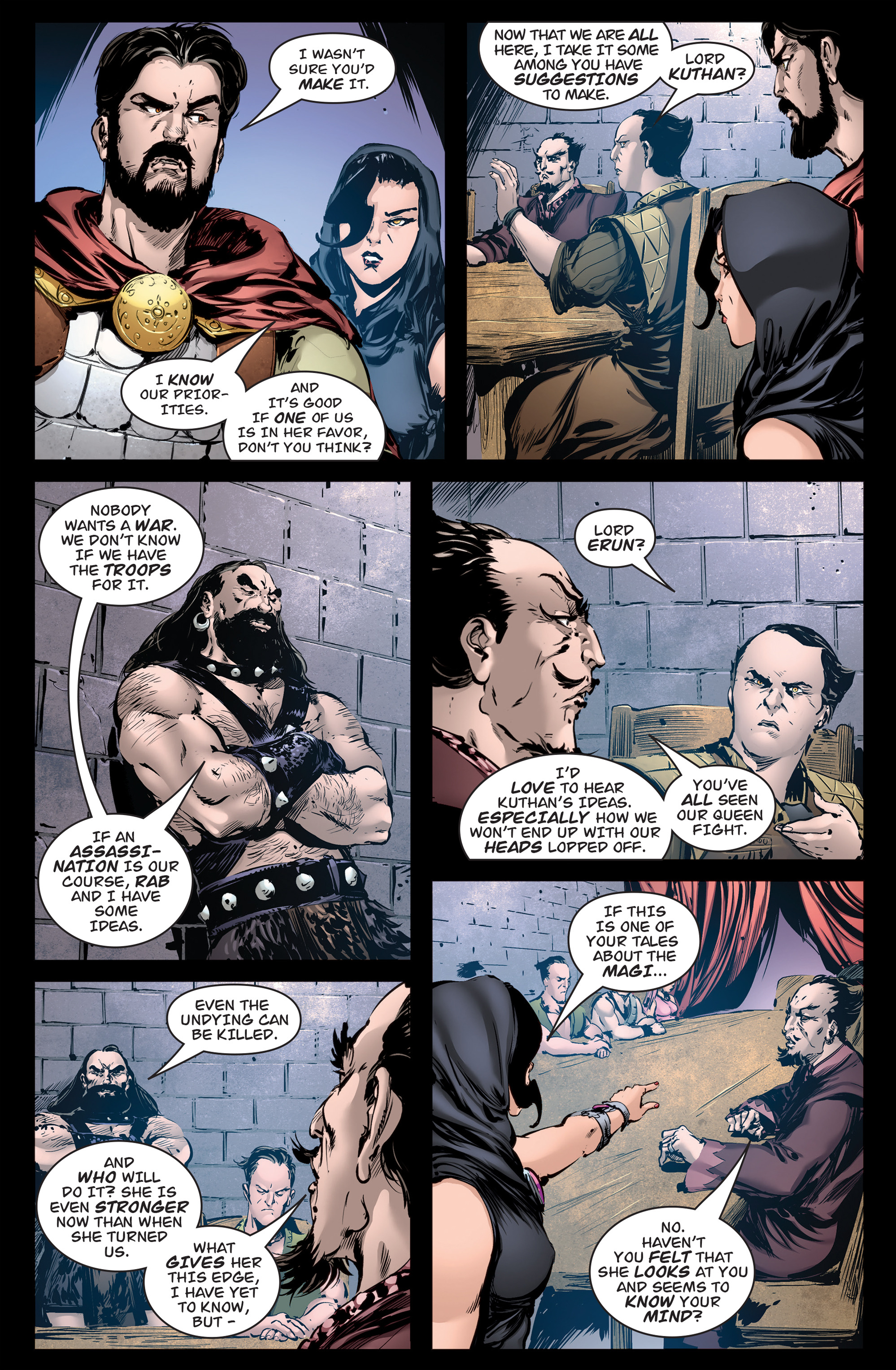 Read online Queen of Vampires comic -  Issue #3 - 18