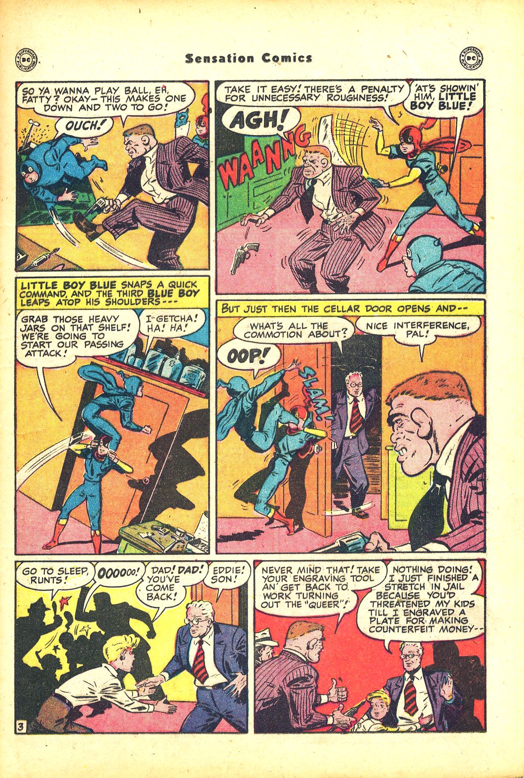 Read online Sensation (Mystery) Comics comic -  Issue #81 - 19