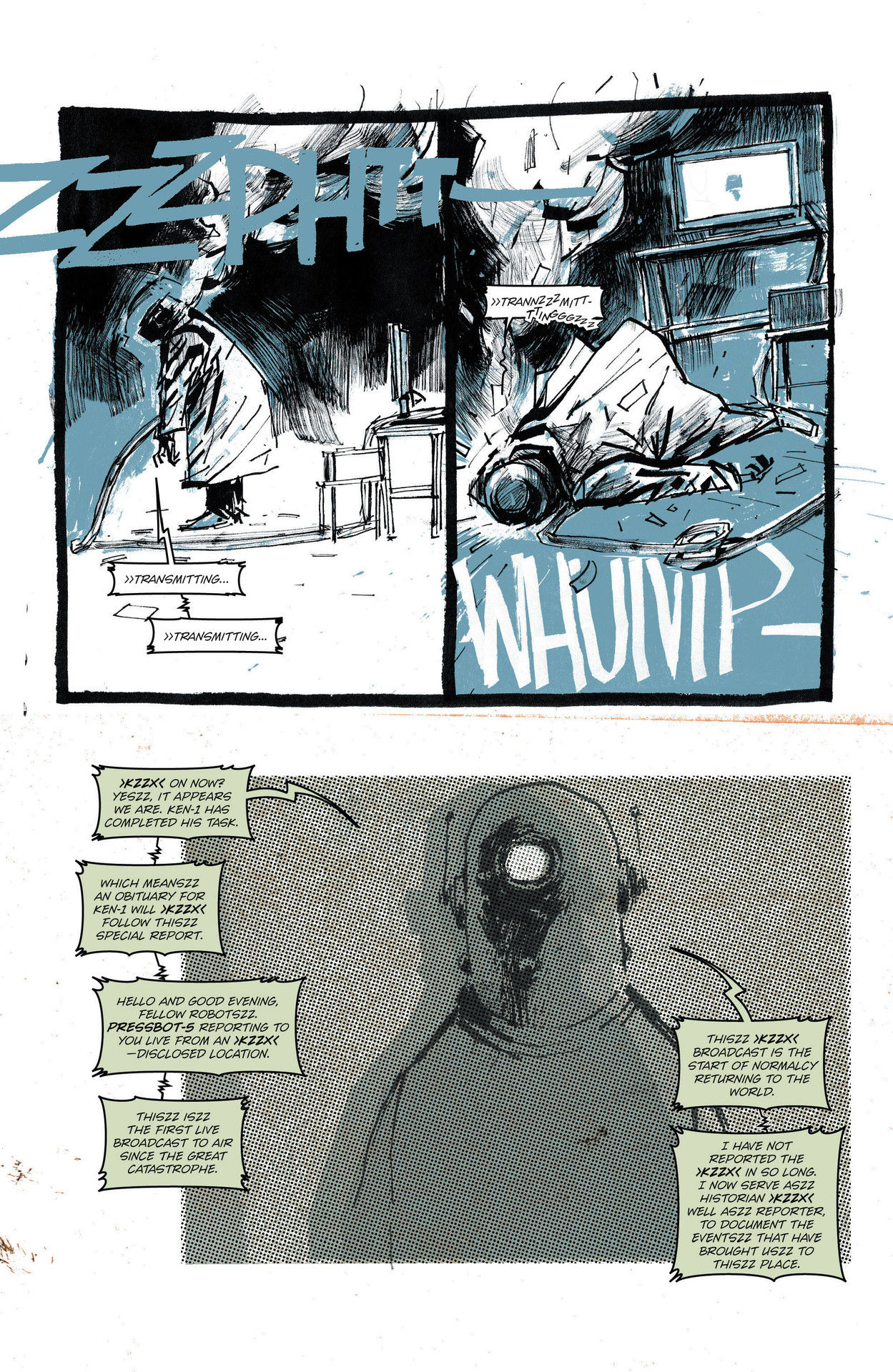 Read online ZVRC: Zombies Vs. Robots Classic comic -  Issue #2 - 10