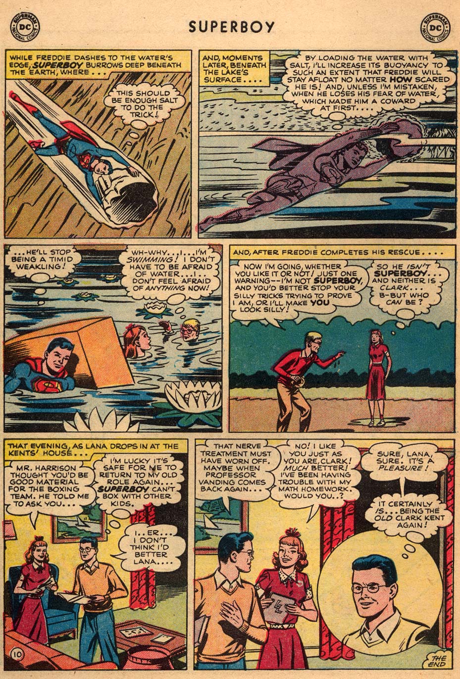 Read online Superboy (1949) comic -  Issue #22 - 38