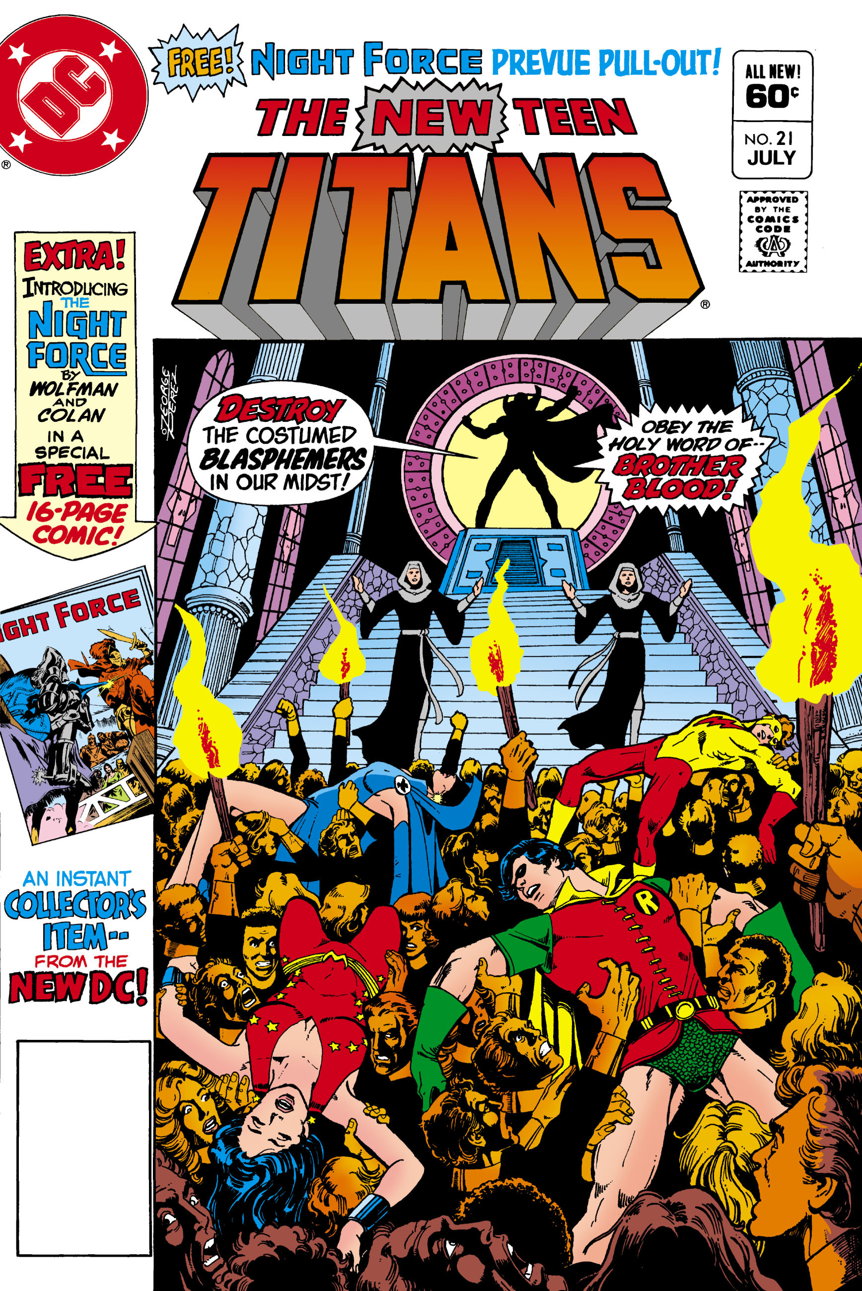 Read online The New Teen Titans (1980) comic -  Issue #21 - 1