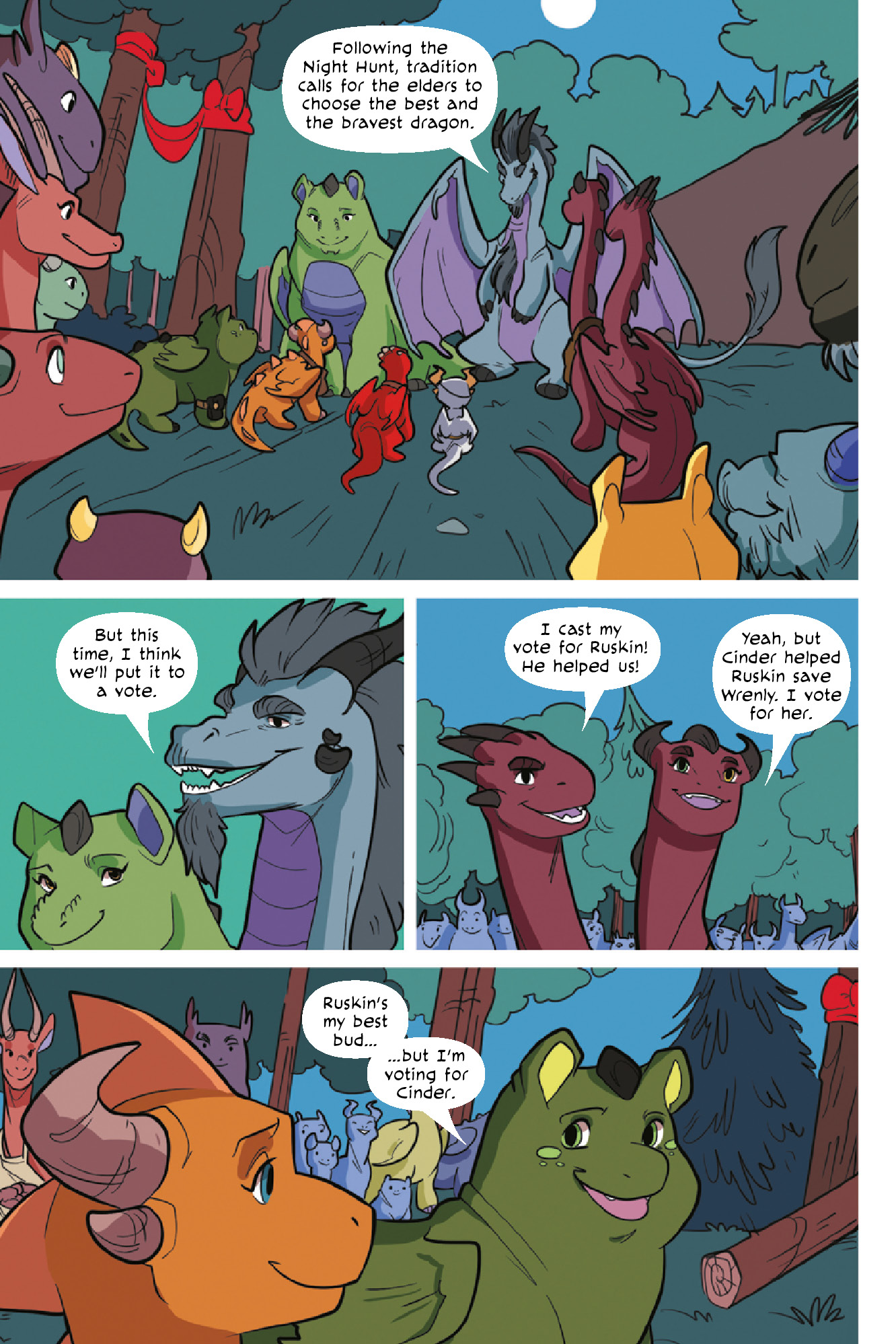 Read online Dragon Kingdom of Wrenly comic -  Issue # TPB 3 - 134