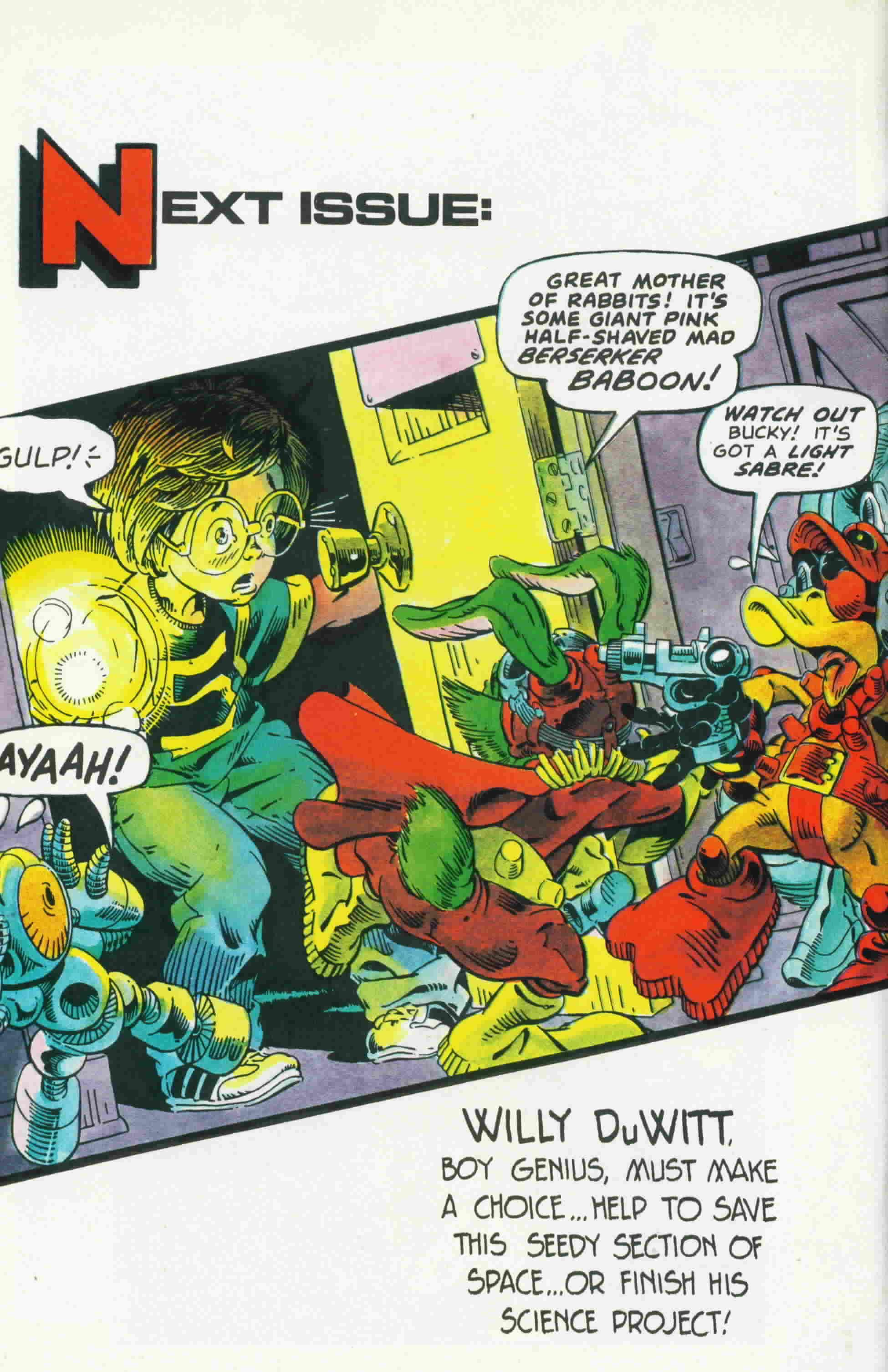 Read online Bucky O'Hare (1991) comic -  Issue #1 - 34