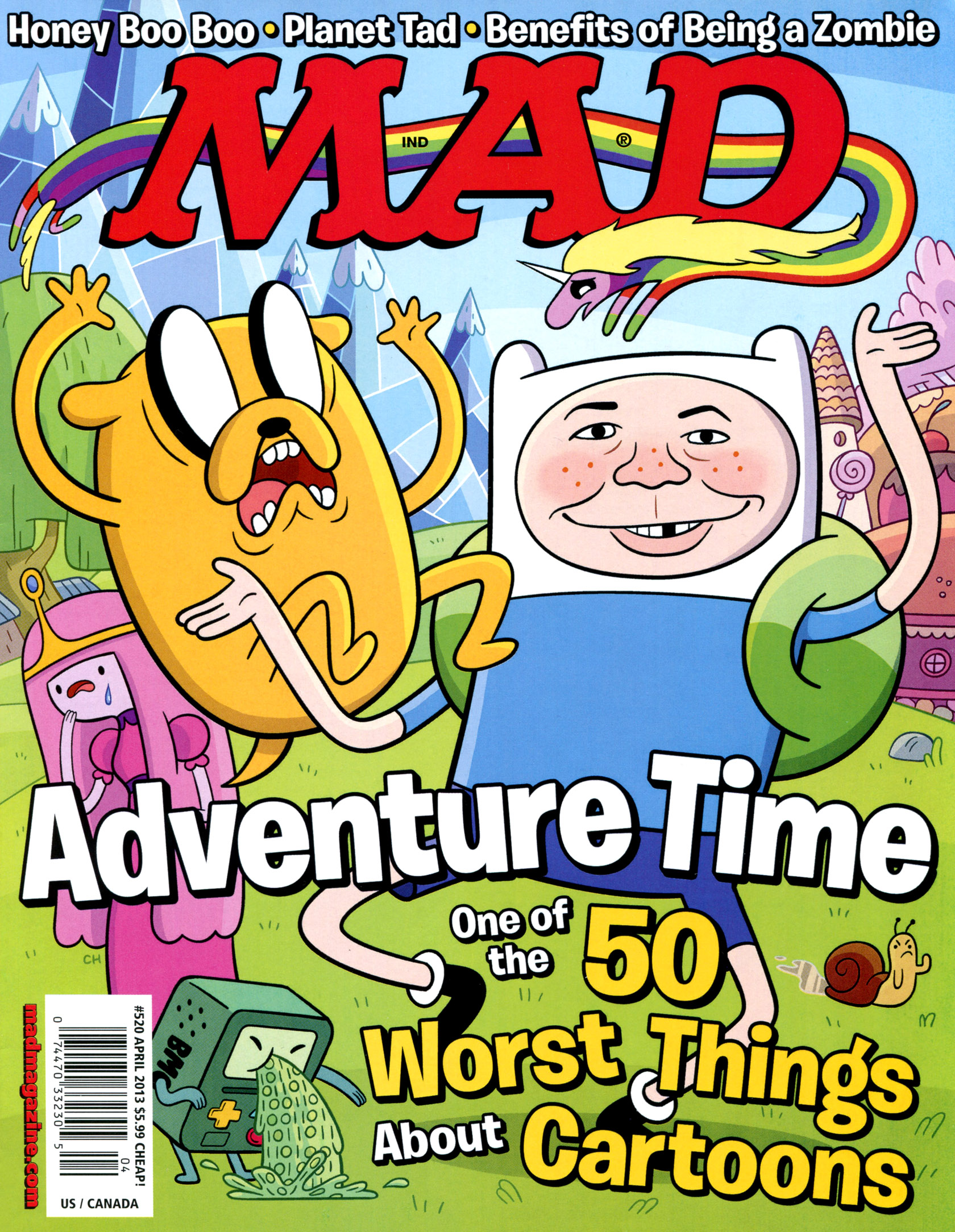 Read online MAD comic -  Issue #520 - 1