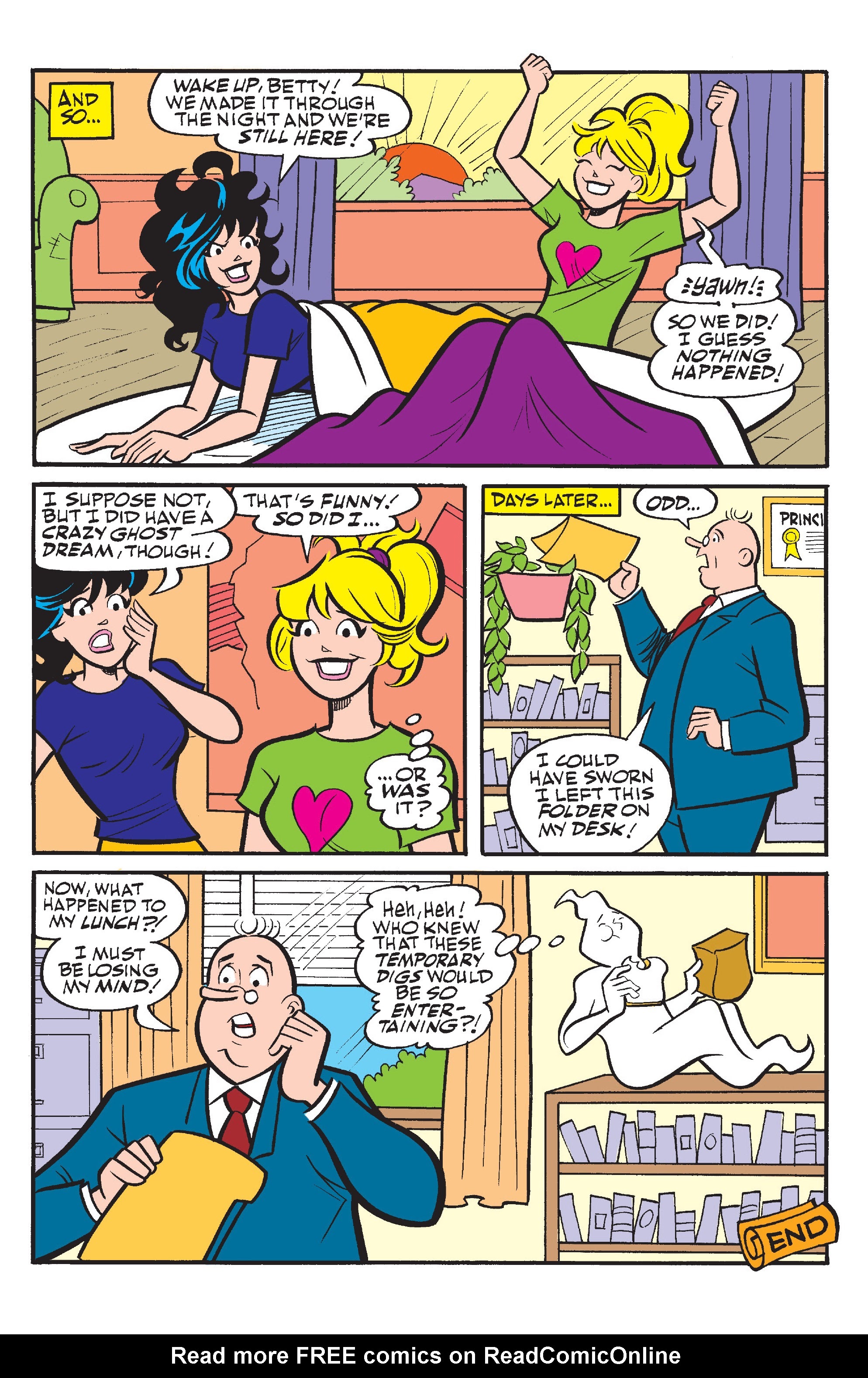 Read online Betty & Veronica Best Friends Forever: At Movies comic -  Issue #7 - 7