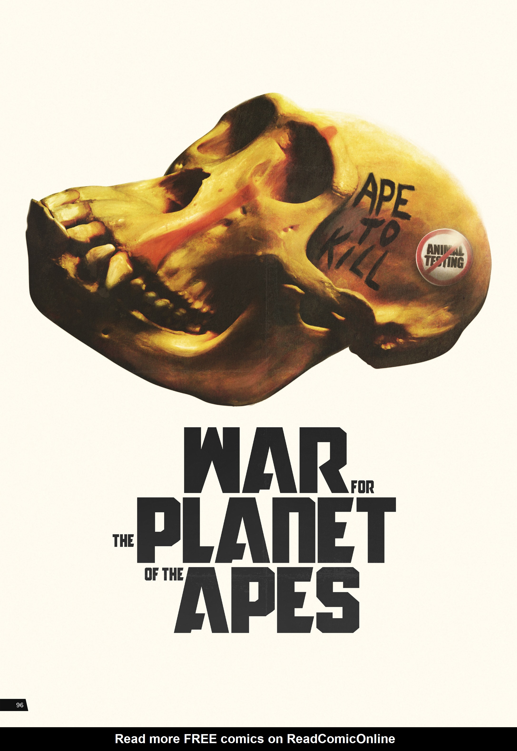 Read online Planet of the Apes Artist Tribute comic -  Issue # TPB - 96