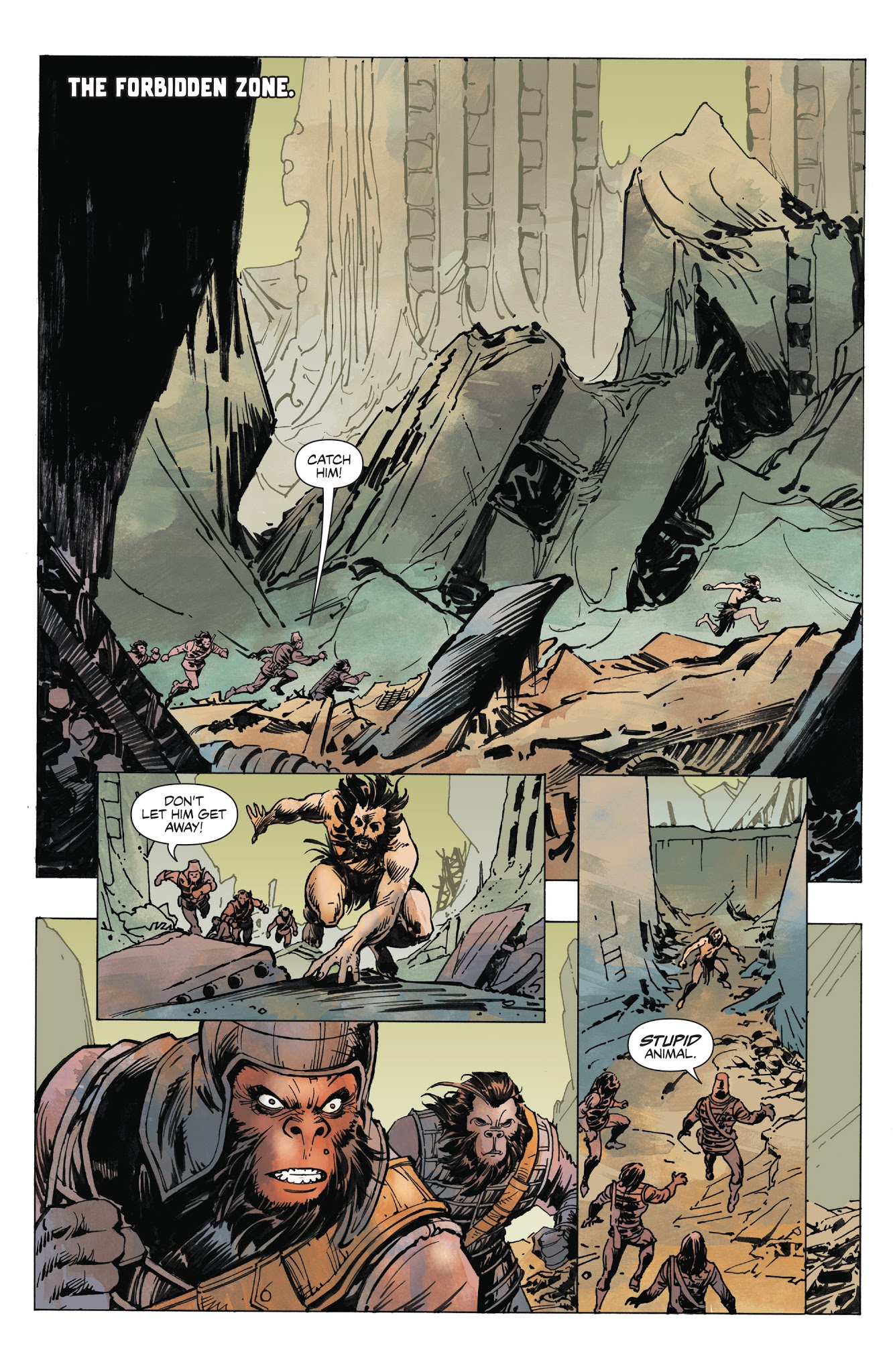 Read online Planet of the Apes: Ursus comic -  Issue #4 - 9