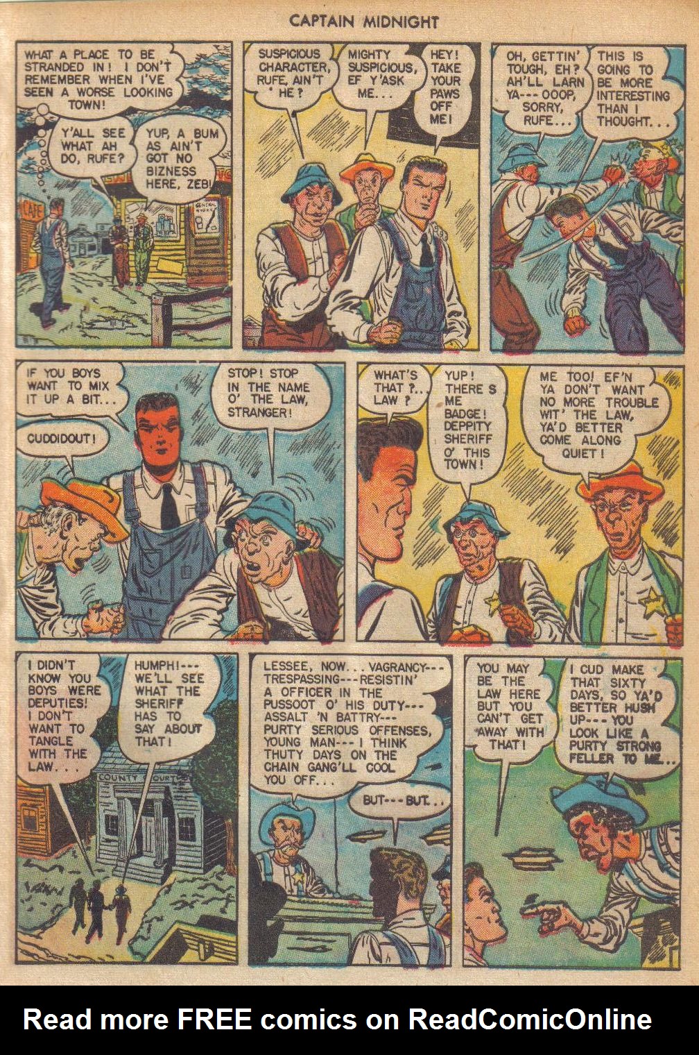 Read online Captain Midnight (1942) comic -  Issue #42 - 5