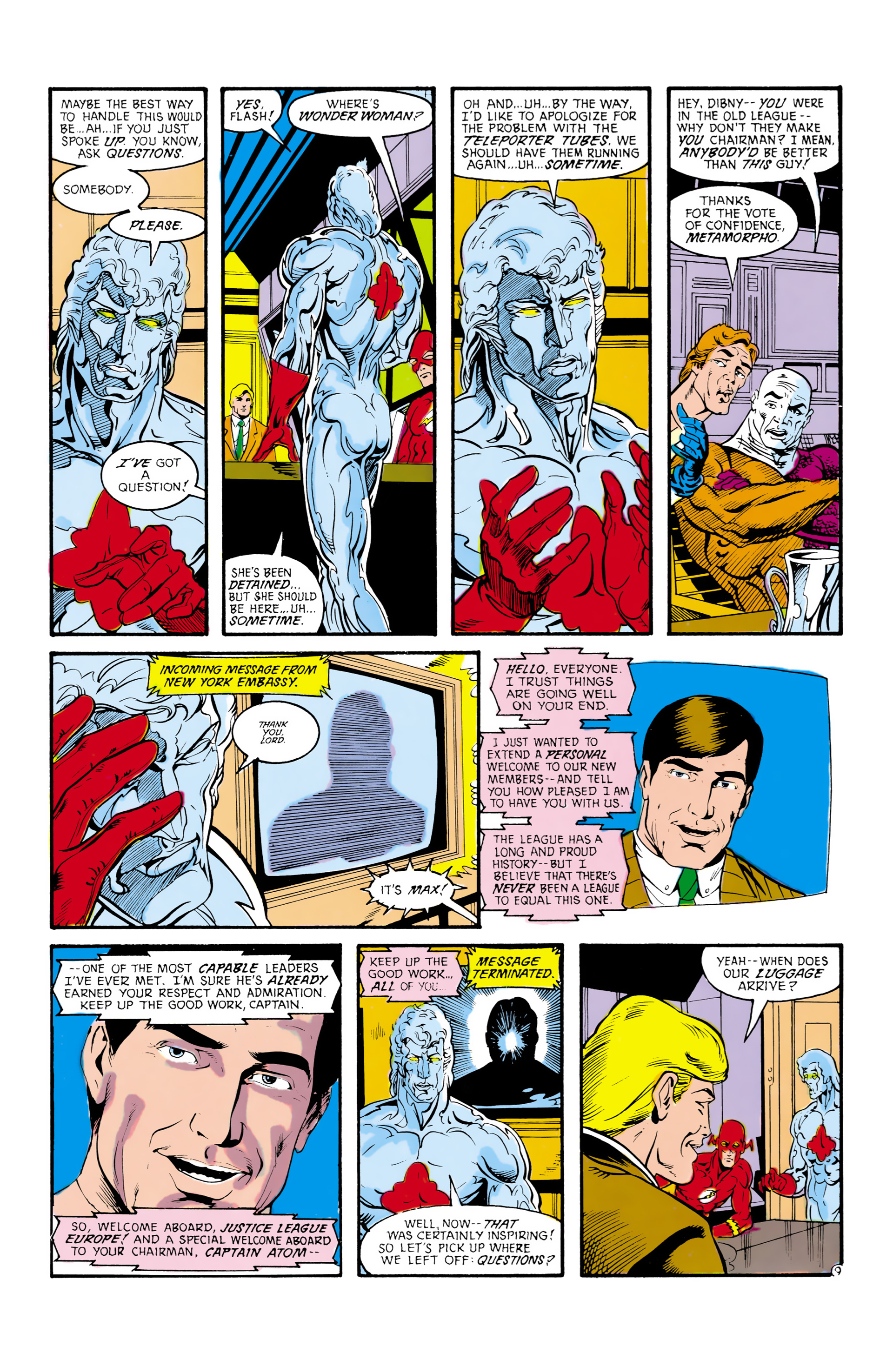 Read online Justice League Europe comic -  Issue #1 - 10