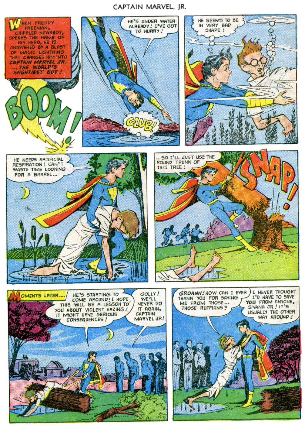 Read online Captain Marvel, Jr. comic -  Issue #100 - 6