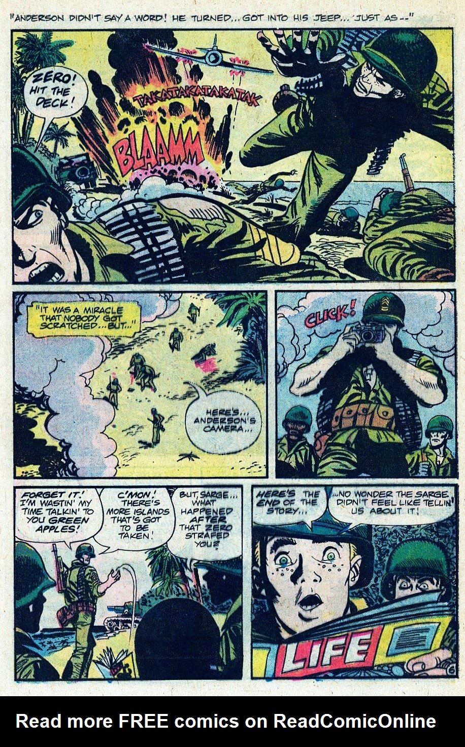 Read online Our Army at War (1952) comic -  Issue #277 - 31