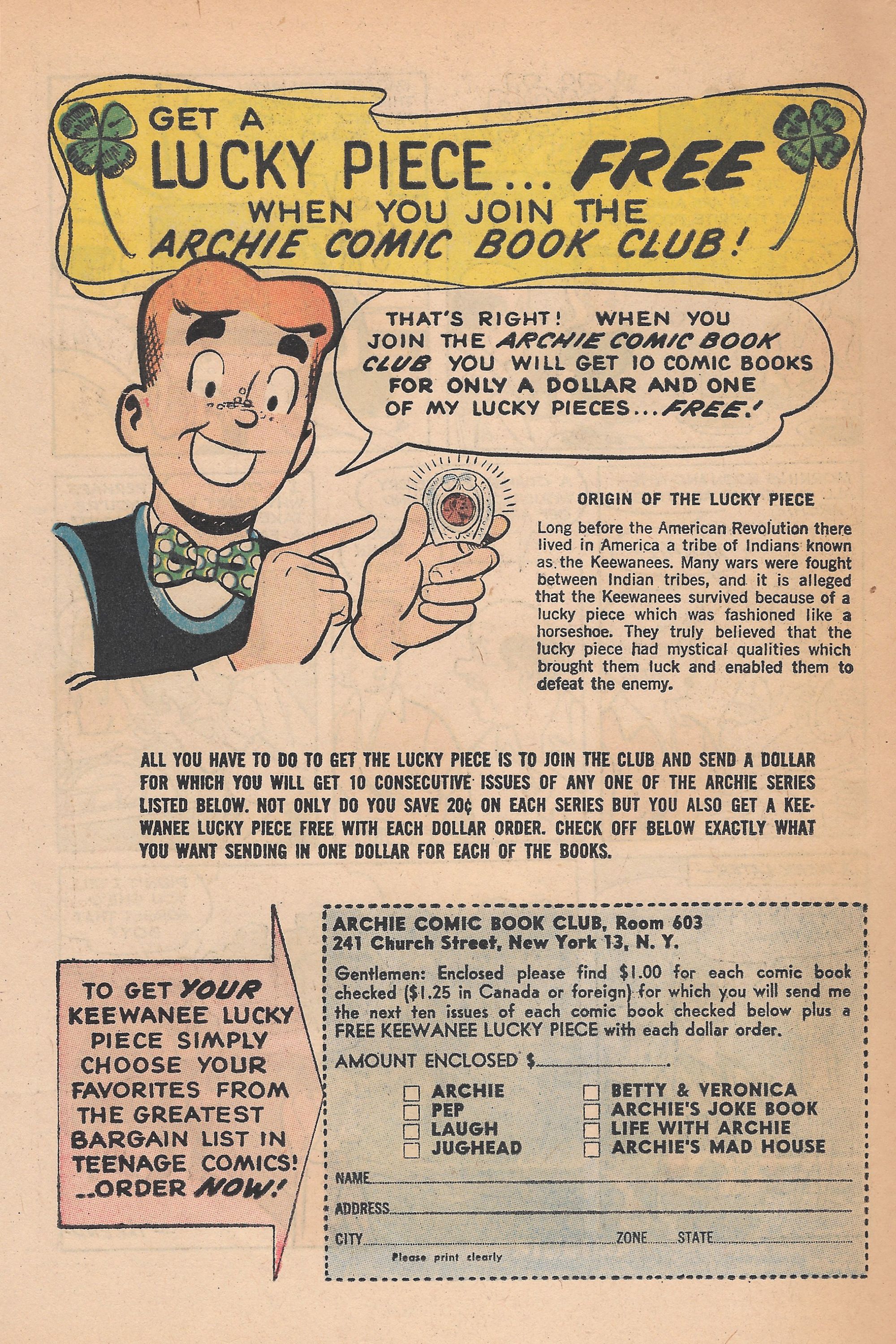 Read online Archie's Joke Book Magazine comic -  Issue #75 - 34