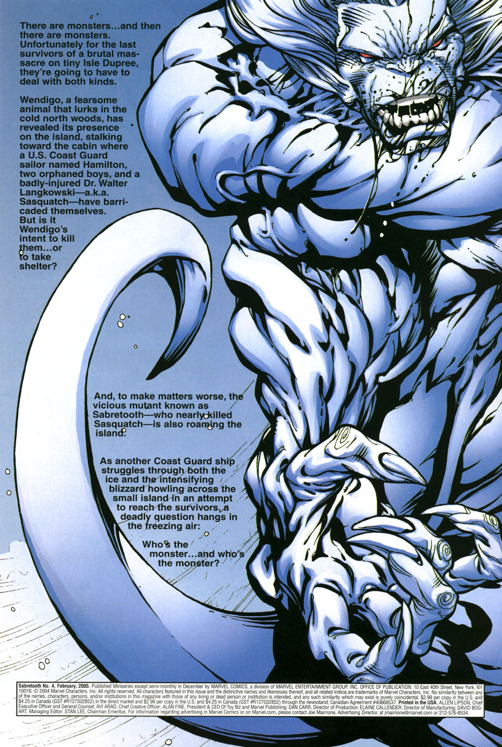 Read online Sabretooth (2004) comic -  Issue #4 - 2