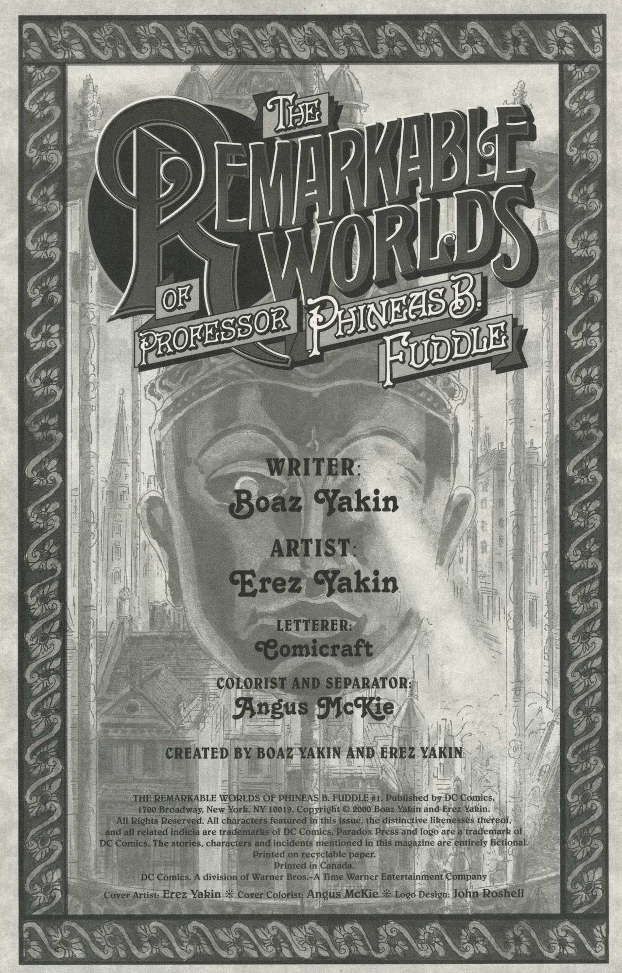 Read online The Remarkable Worlds of Professor Phineas B. Fuddle comic -  Issue #1 - 2