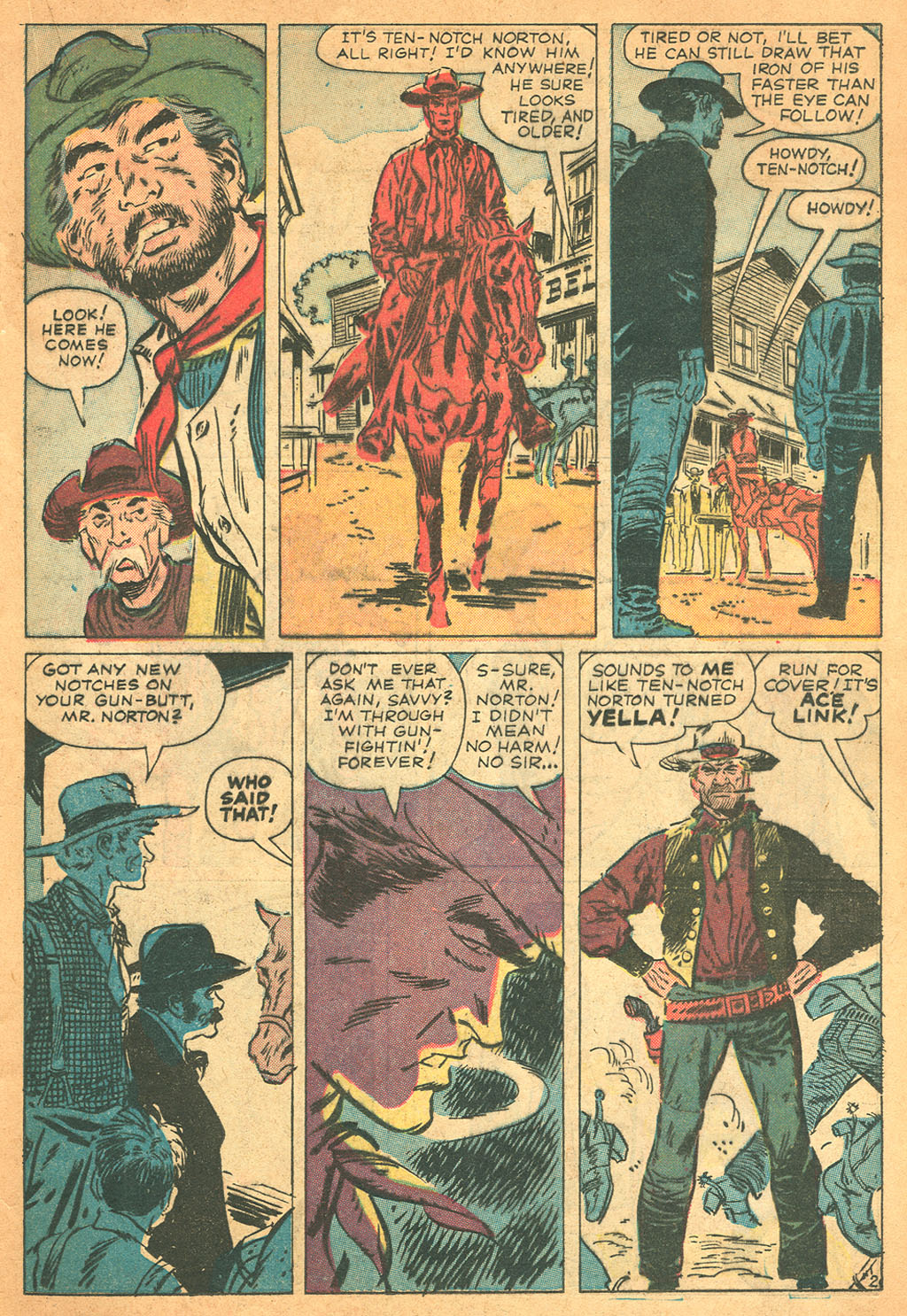 Read online The Rawhide Kid comic -  Issue #20 - 21