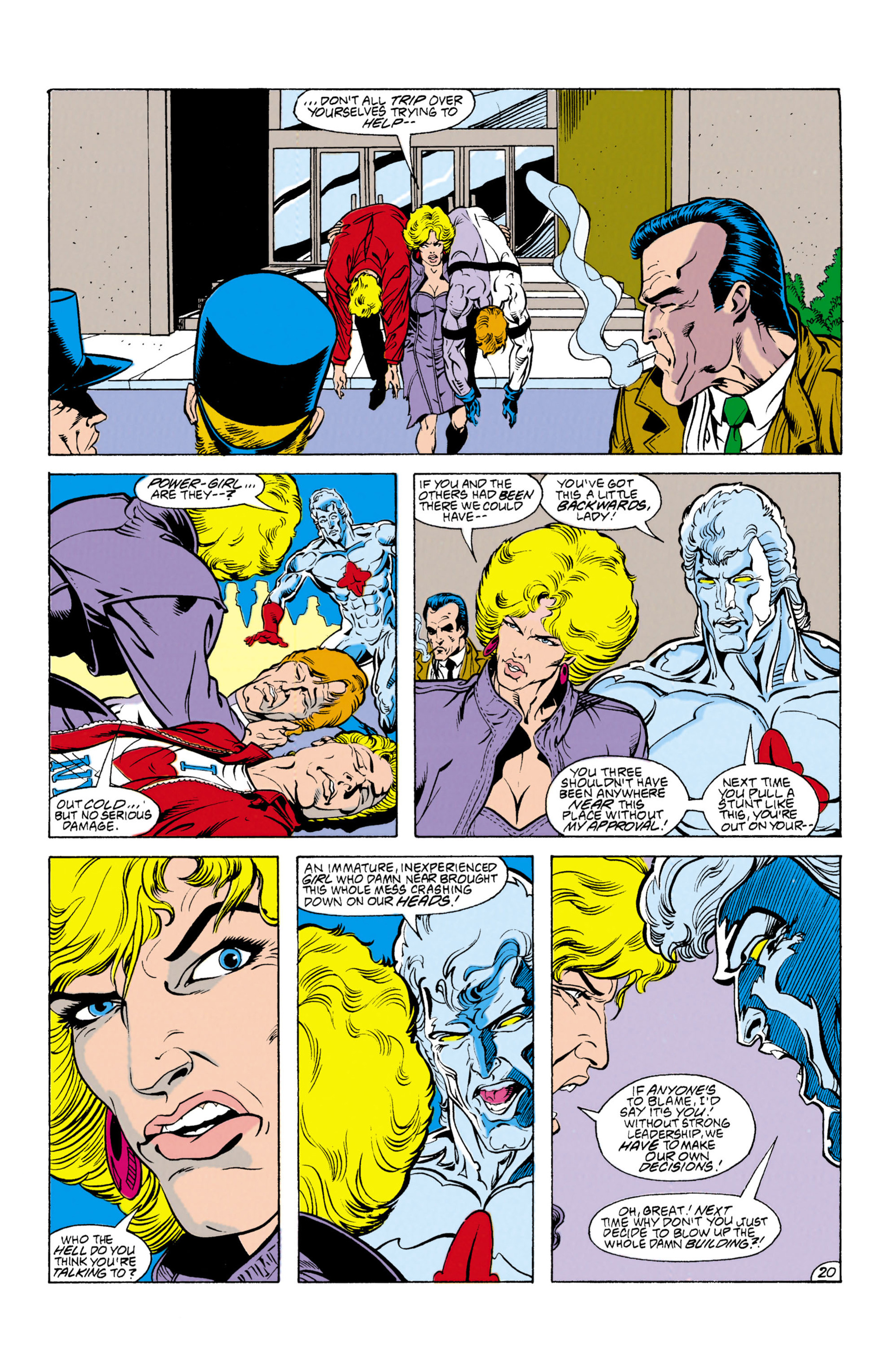 Read online Justice League Europe comic -  Issue #3 - 21