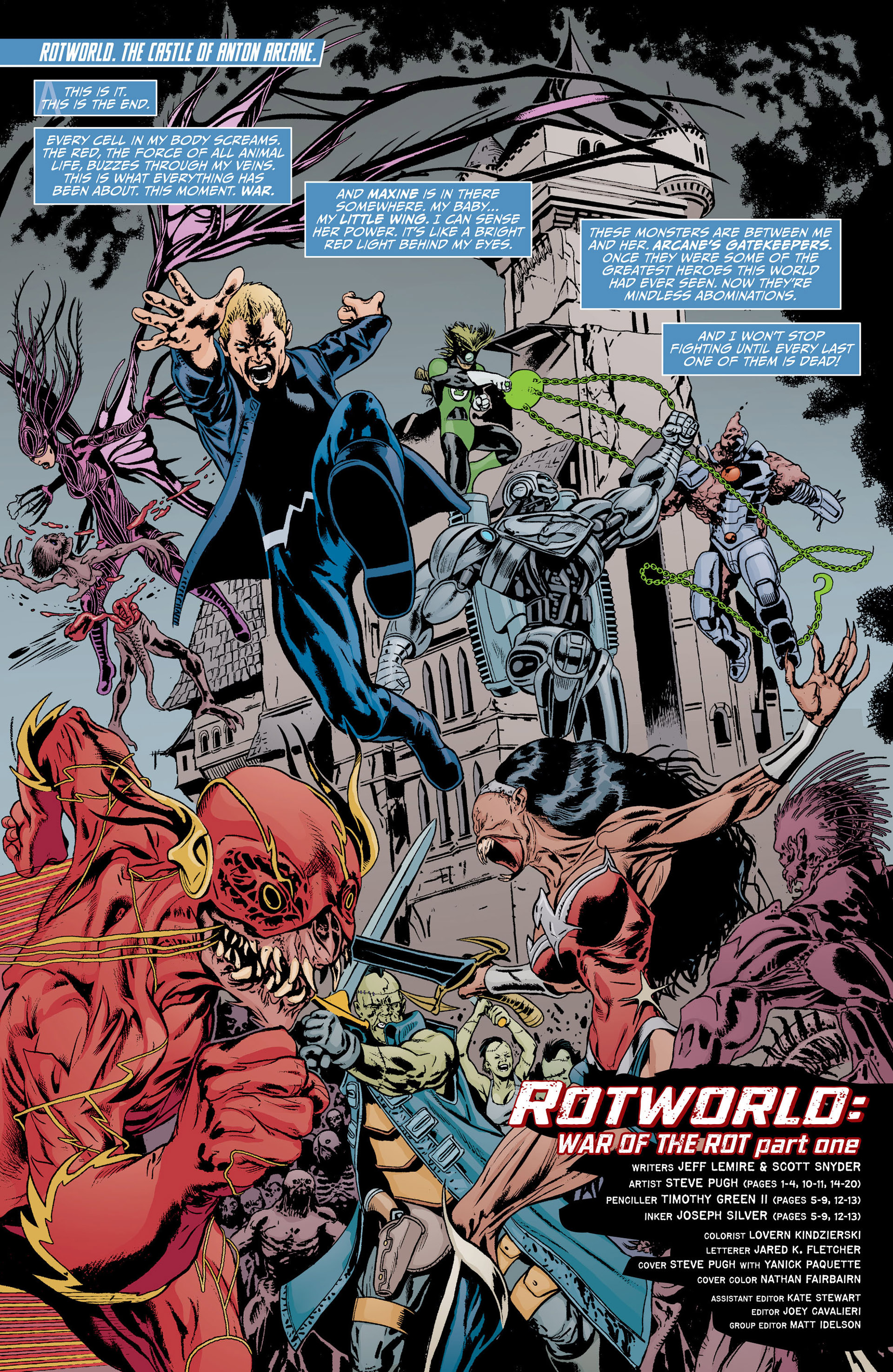 Read online Animal Man (2011) comic -  Issue #17 - 2