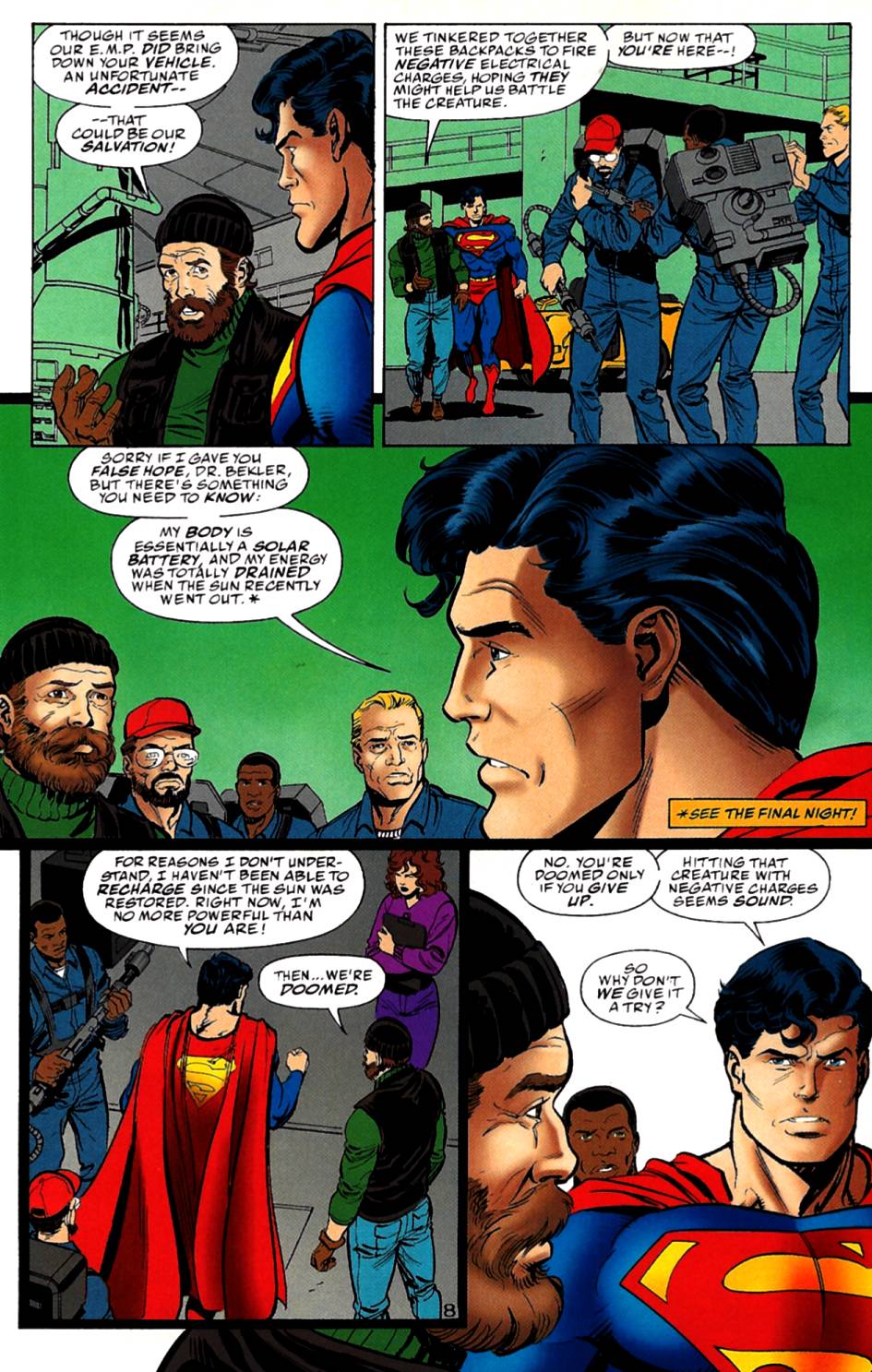 Read online Action Comics (1938) comic -  Issue #729 - 9