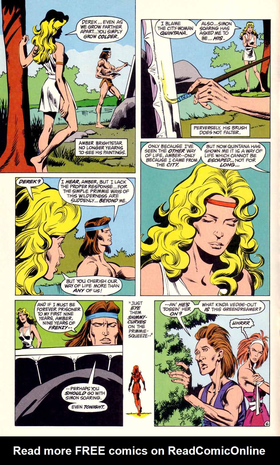 Read online Electric Warrior comic -  Issue #6 - 7