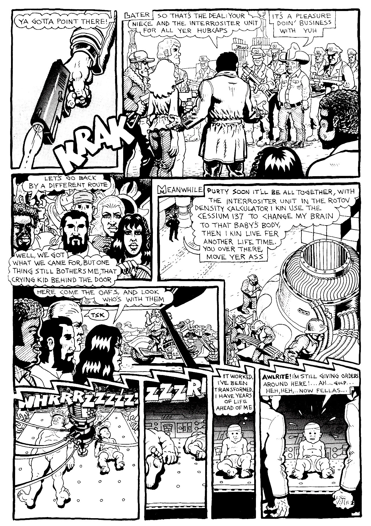 Read online Trashman Lives! comic -  Issue # TPB - 116