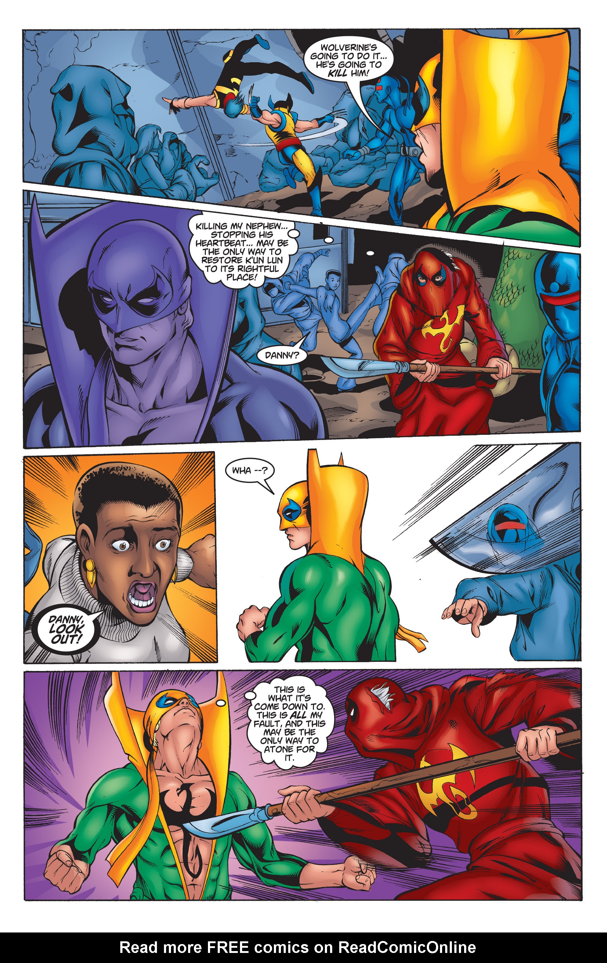 Read online Iron Fist: The Return of K'un Lun comic -  Issue # TPB - 203