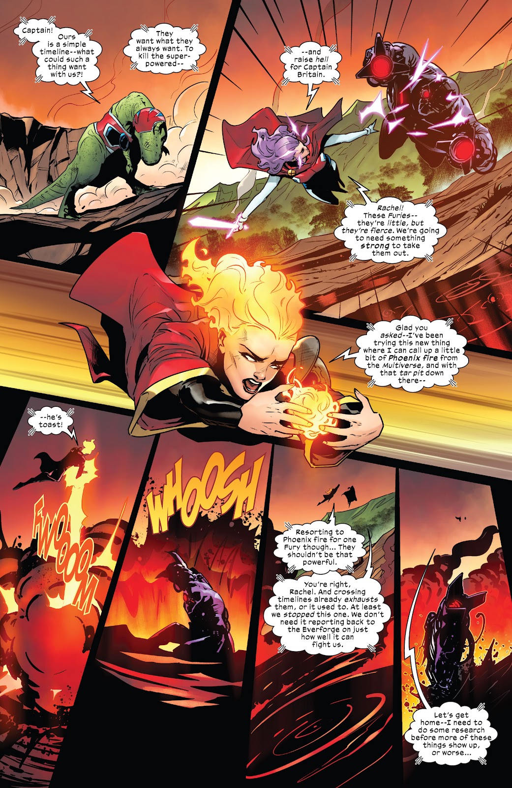 Betsy Braddock: Captain Britain issue 1 - Page 8