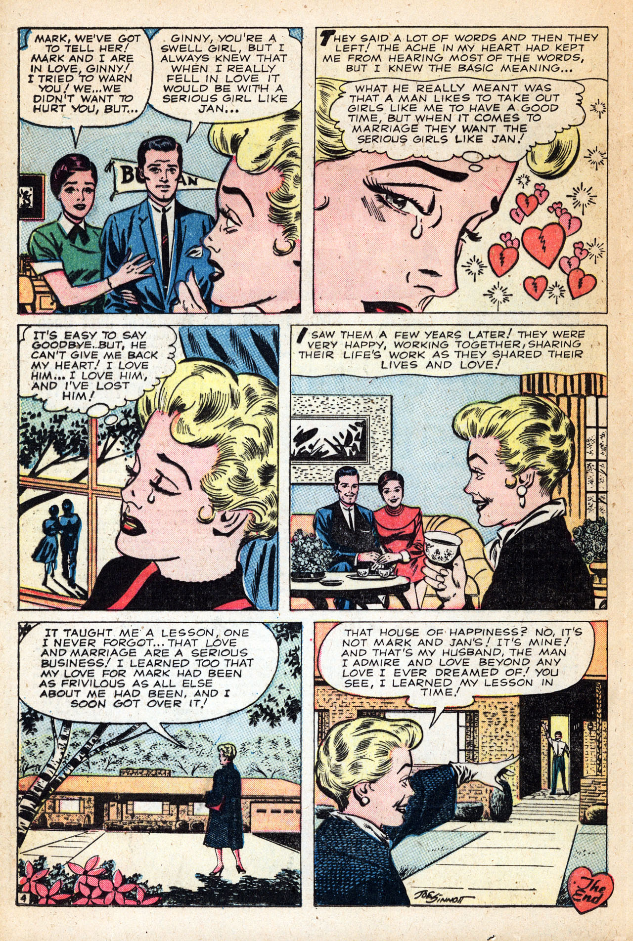 Read online Love Romances comic -  Issue #83 - 20